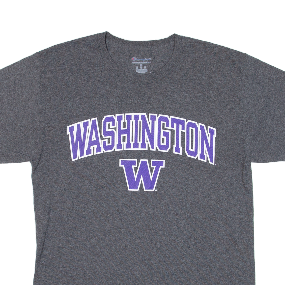 CHAMPION Washington Mens T-Shirt Grey USA M Refurbished - N/A refurbished available on Cerqular