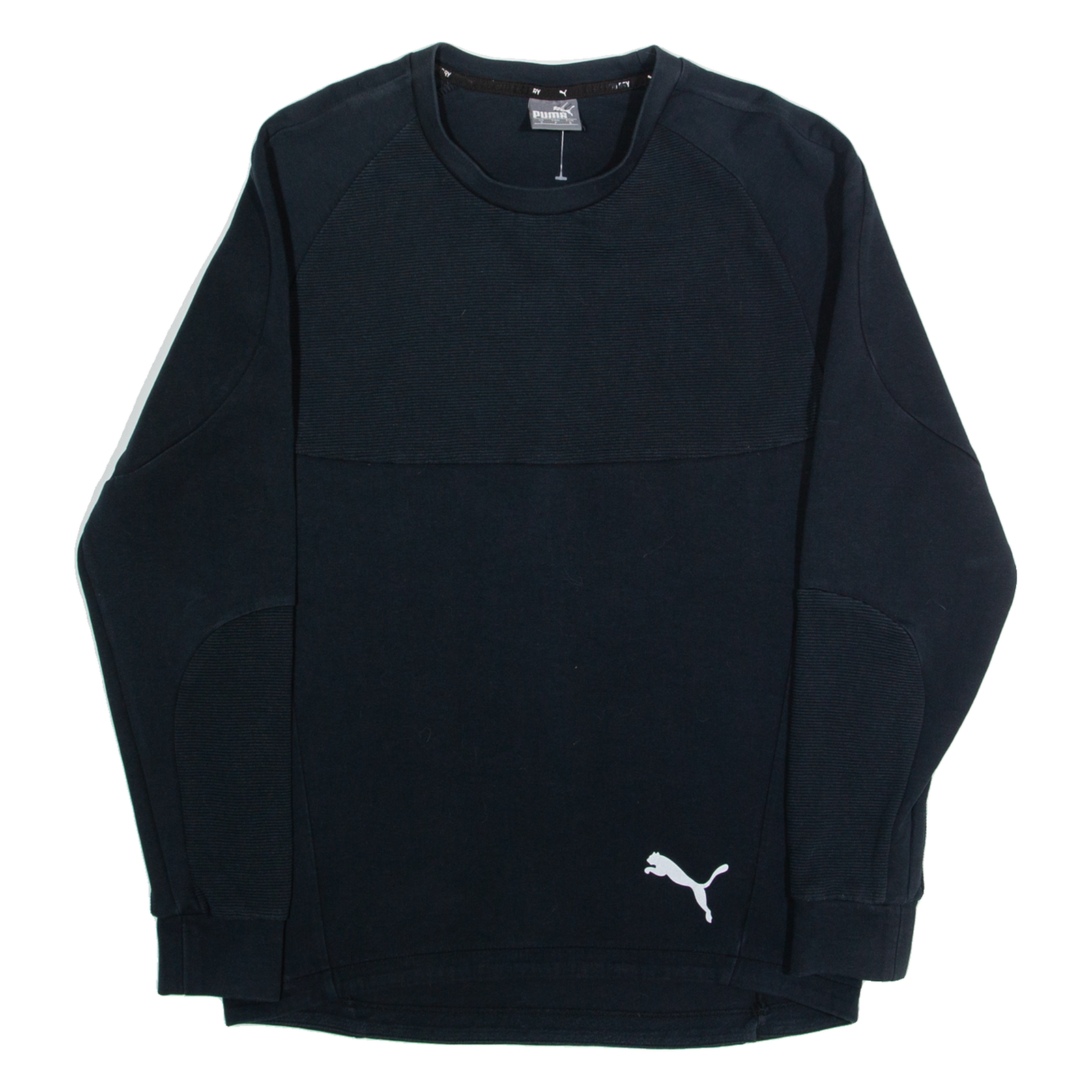 PUMA Mens Sweatshirt Blue S Refurbished - N/A refurbished available on Cerqular