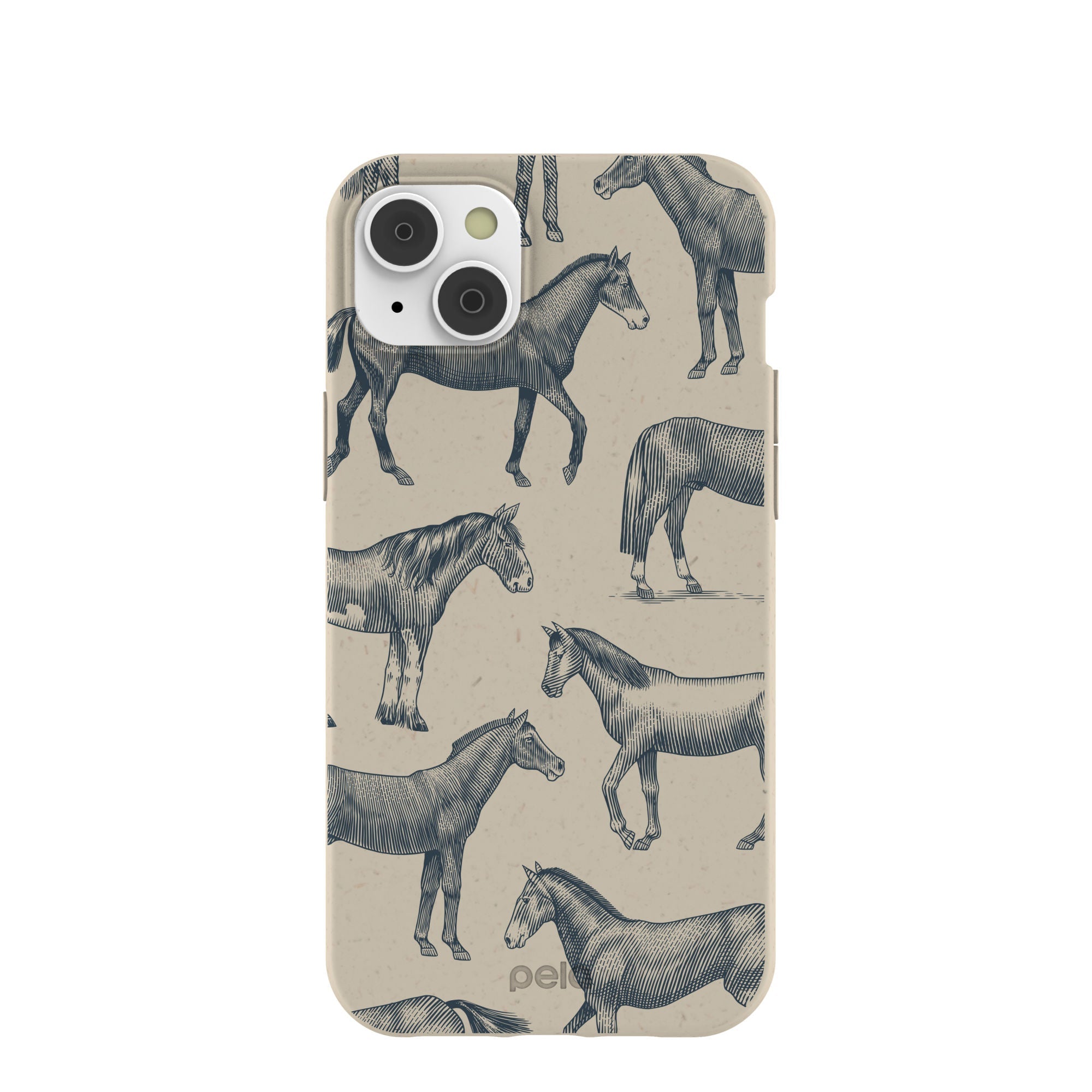 London Fog Vintage Gallop iPhone 14 Plus Case Refurbished - Pela Case refurbished available on Cerqular