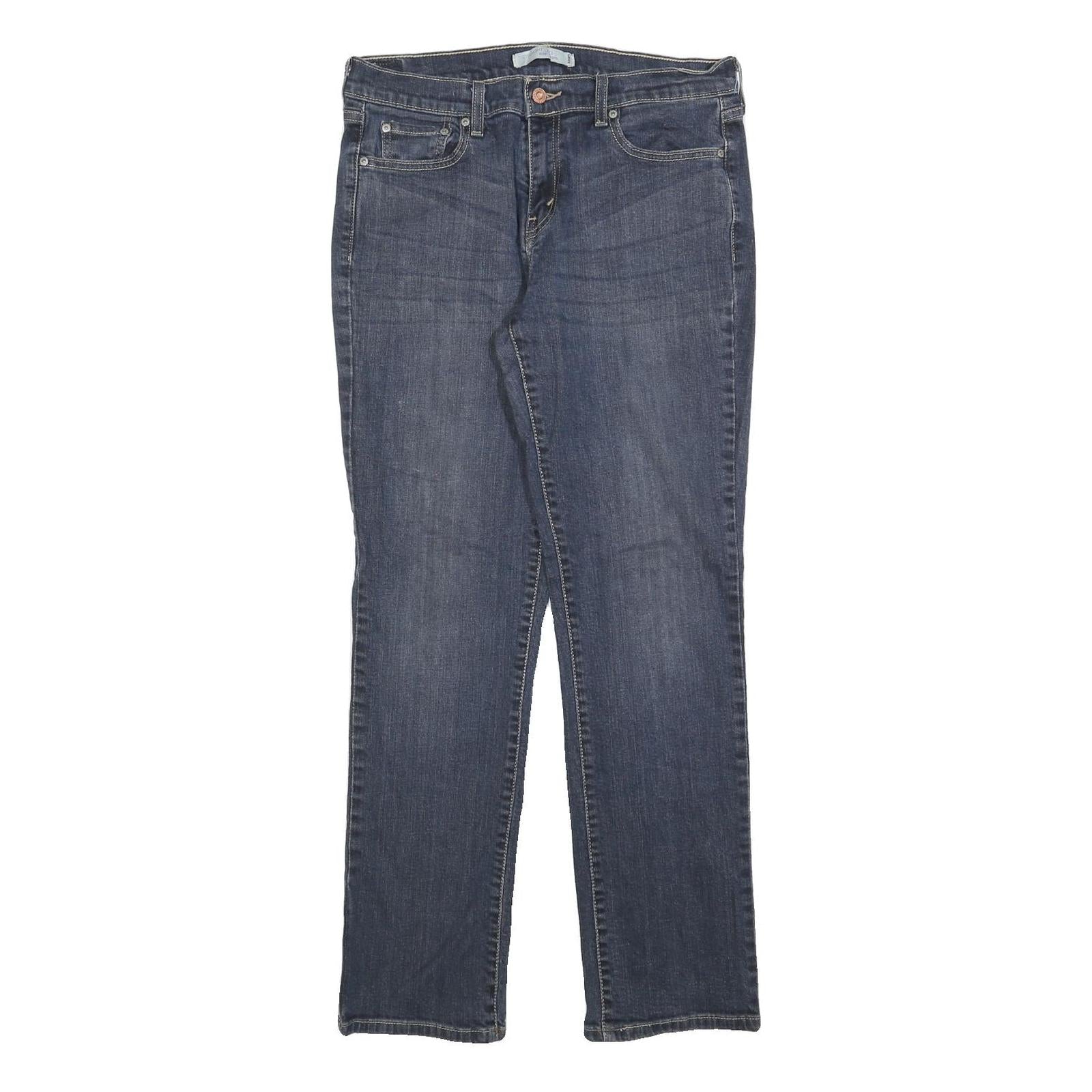 LEVI'S 505 Womens Jeans Regular Straight Denim Medium W32 L30 Classic Fit Refurbished - N/A refurbished available on Cerqular