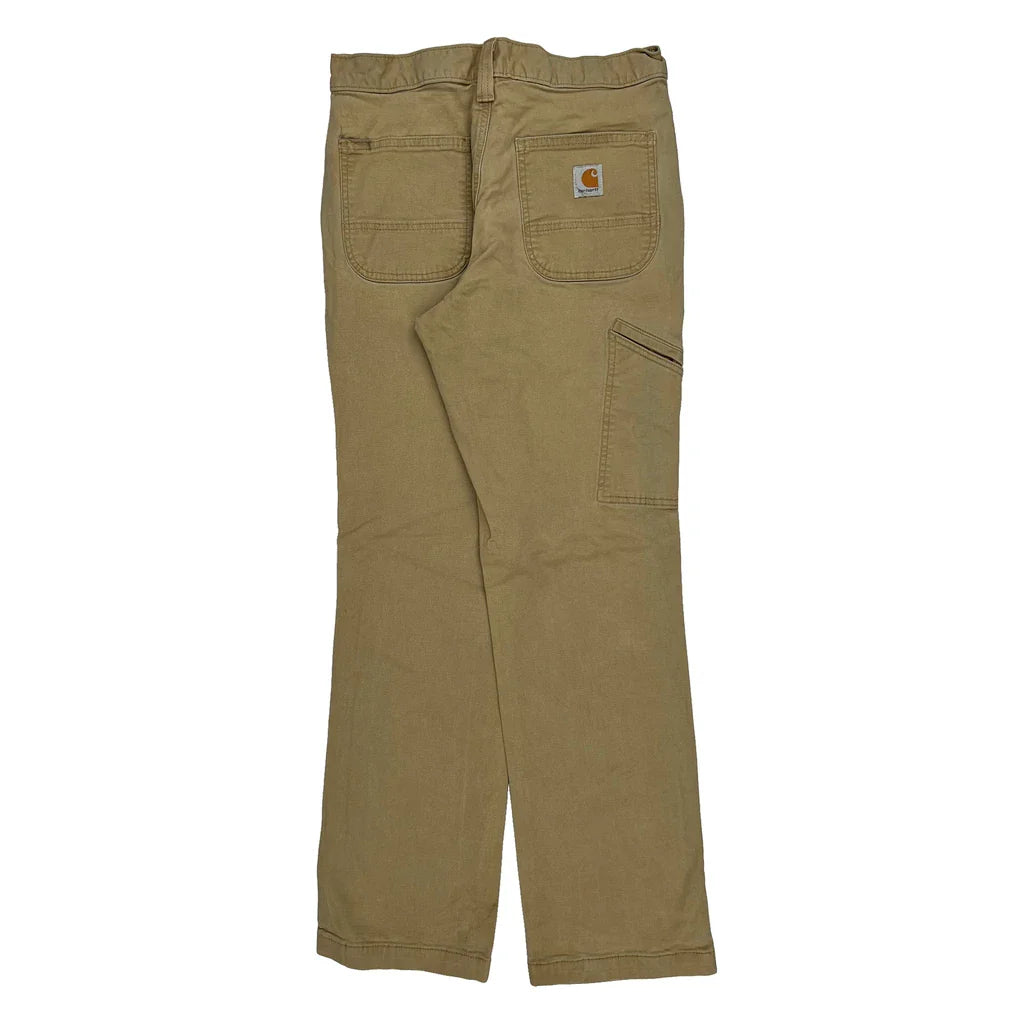 Buy Carhartt Cargo Trousers - 29W UK 10 Khaki Cotton Refurbished - $64.31 Carhartt Cargo Trousers - 29W UK 10 Khaki Cotton Refurbished - Thrifted (note: this is a term often used to describe second- refurbished available on Cerqular