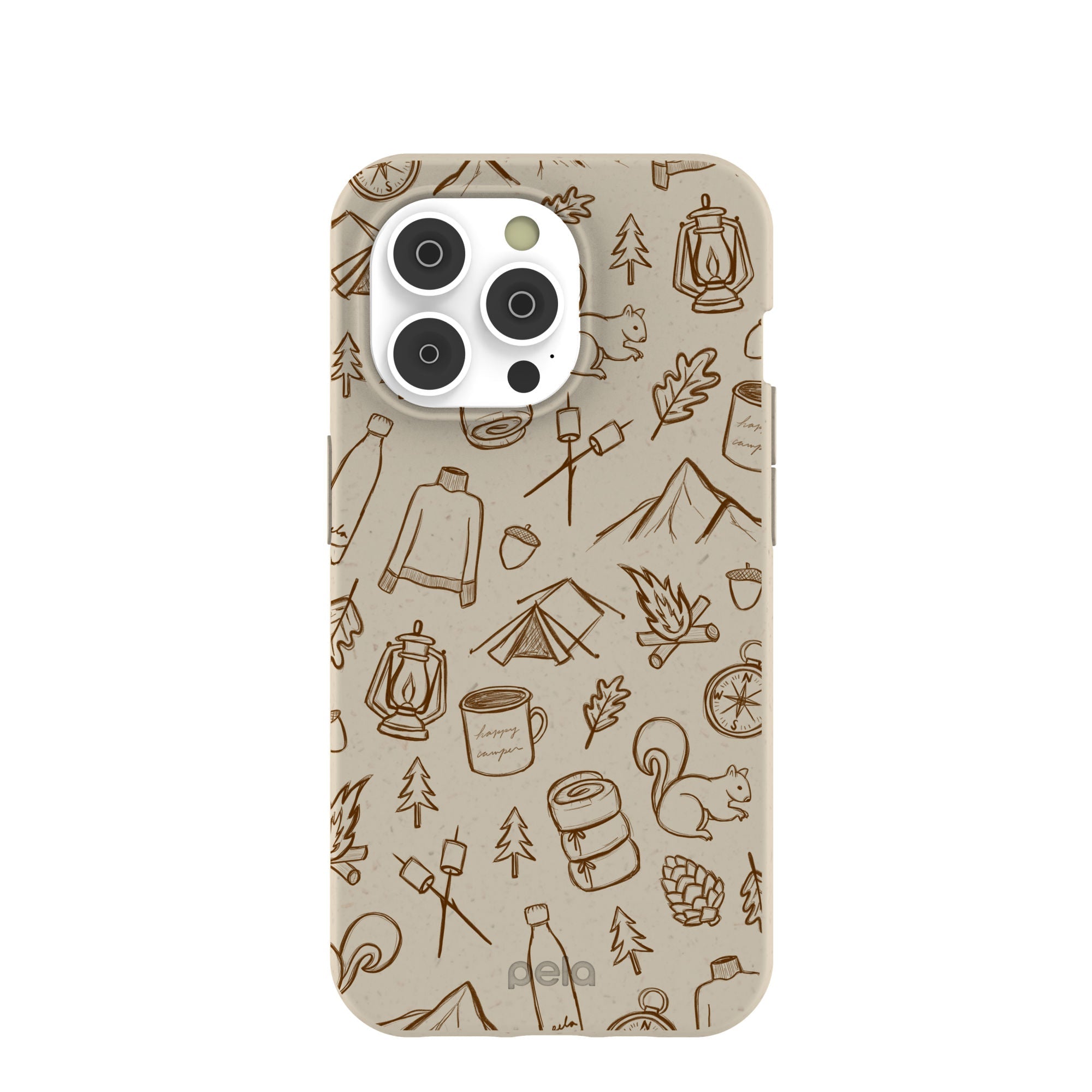 London Fog Camp Pela iPhone 14 Pro Case Refurbished - Pela Case refurbished available on Cerqular