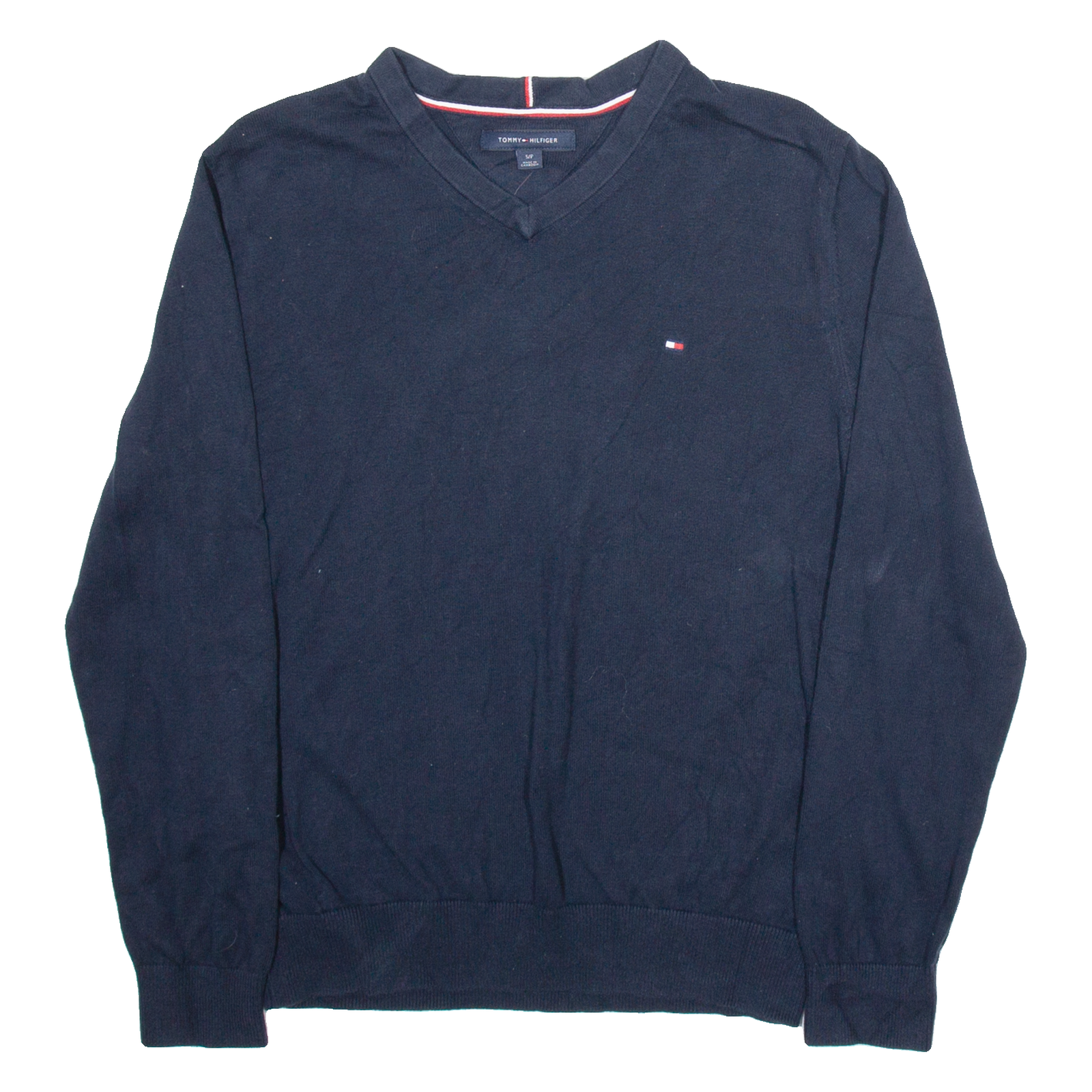 Buy TOMMY HILFIGER Mens Jumper Blue V-Neck Tight Knit S Refurbished - $28.59 TOMMY HILFIGER Mens Jumper Blue V-Neck Tight Knit S Refurbished - N/A refurbished available on Cerqular