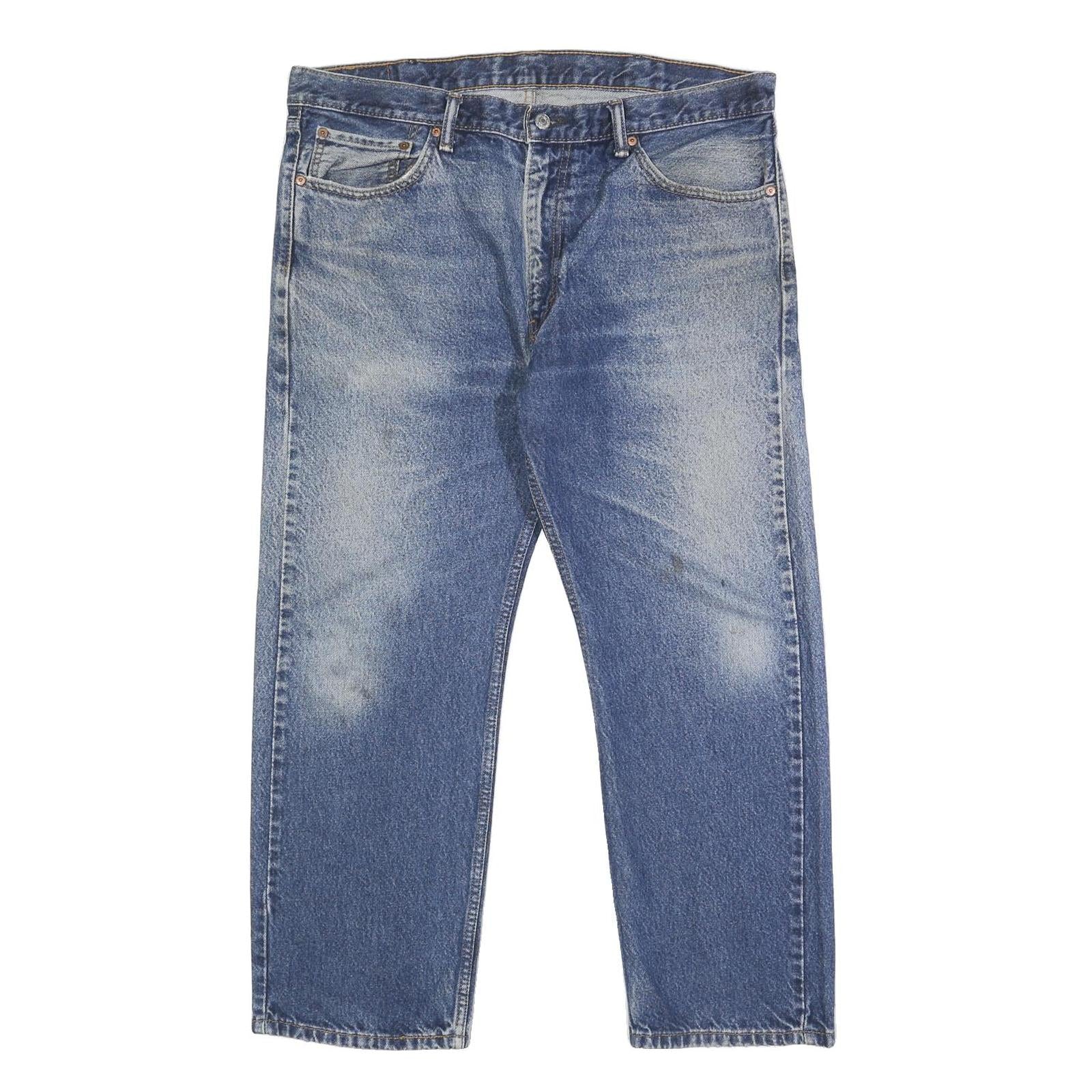 Buy LEVI'S 505 Mens Jeans Blue Regular Straight Denim Medium W38 L29 Classic Fit Zip Refurbished - $44.19 LEVI'S 505 Mens Jeans Blue Regular Straight Denim Medium W38 L29 Classic Fit Zip Refurbished - N/A refurbished available on Cerqular