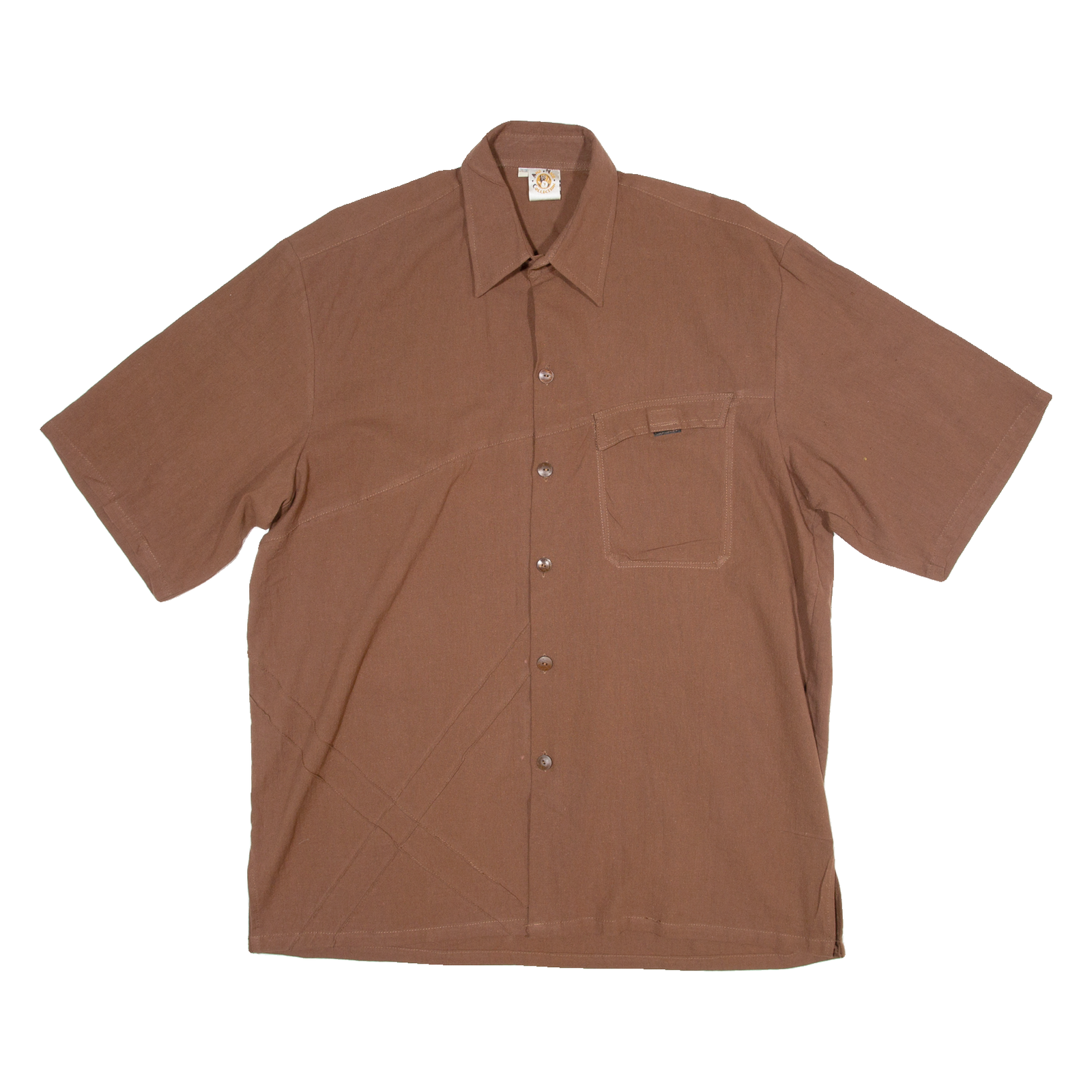 Buy Mens Plain Shirt Brown 2XL Refurbished - $18.19 Mens Plain Shirt Brown 2XL Refurbished - N/A refurbished available on Cerqular