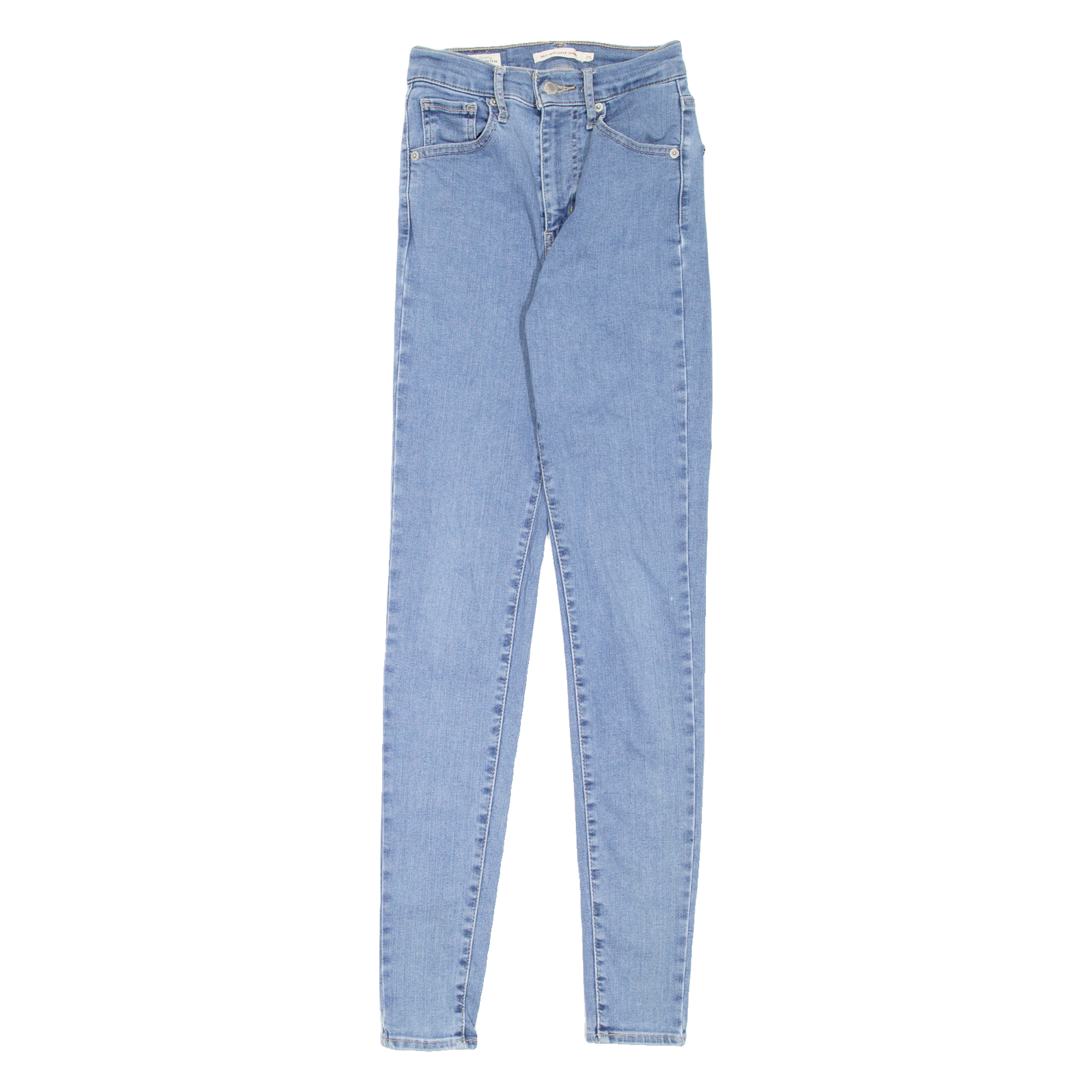 LEVI'S Mile High BIG E Womens Jeans Blue Slim Skinny W22 L30 Refurbished - N/A refurbished available on Cerqular