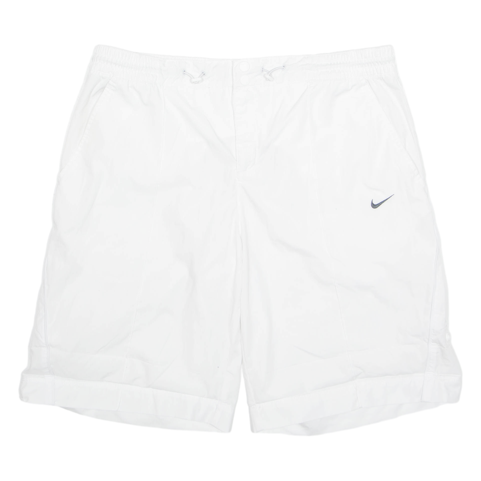 NIKE Womens Sports Shorts White UK 18 W32 Refurbished - N/A refurbished available on Cerqular