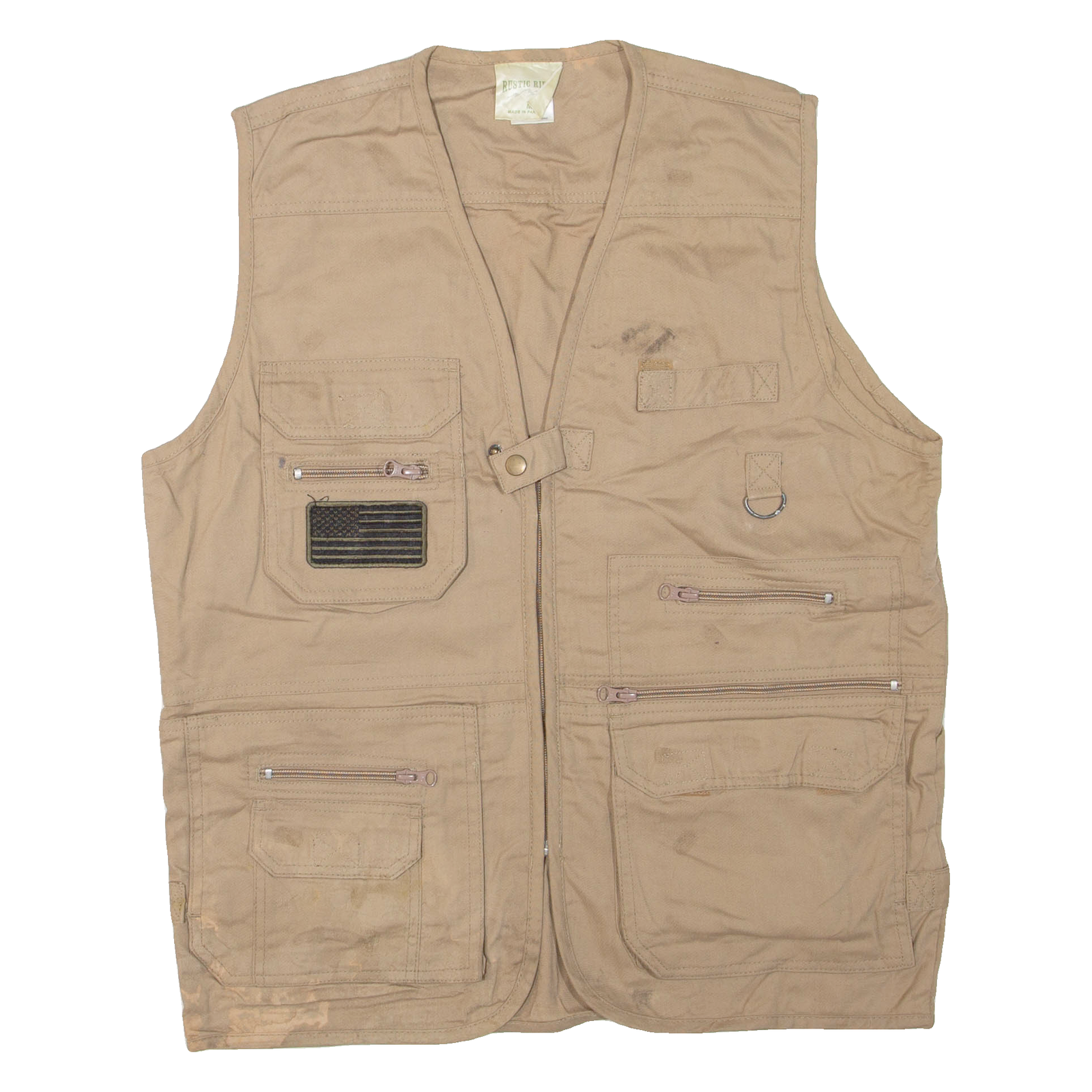 RUSTIC RIDGE Mens Gilet Brown M Refurbished - N/A refurbished available on Cerqular