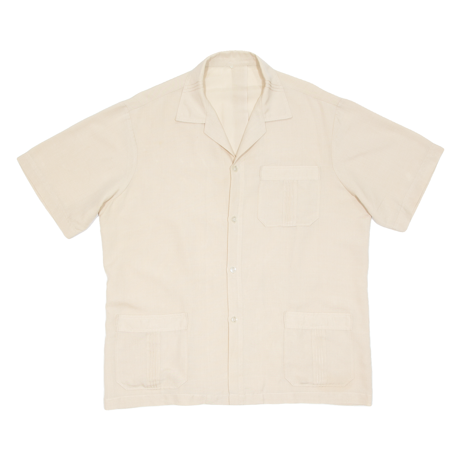 Womens Blouse Beige V-Neck L Refurbished - N/A refurbished available on Cerqular