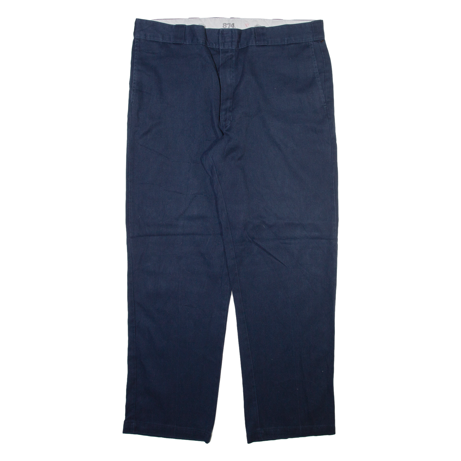 DICKIES 874 Workwear Mens Trousers Blue Regular Straight W40 L32 Refurbished - N/A refurbished available on Cerqular