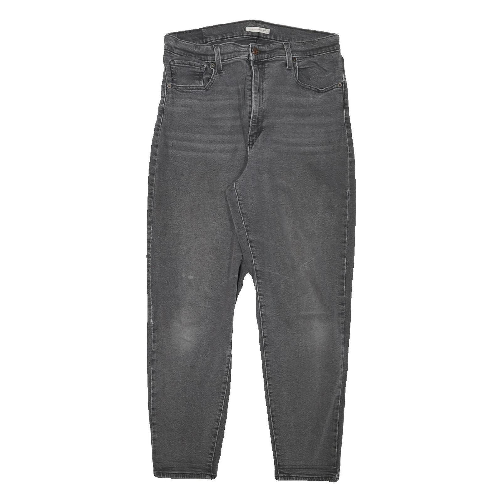 LEVI'S Womens Slim Grey Denim Slim Jeans W31 L27 Classic Fit Zip Closure Refurbished - N/A refurbished available on Cerqular