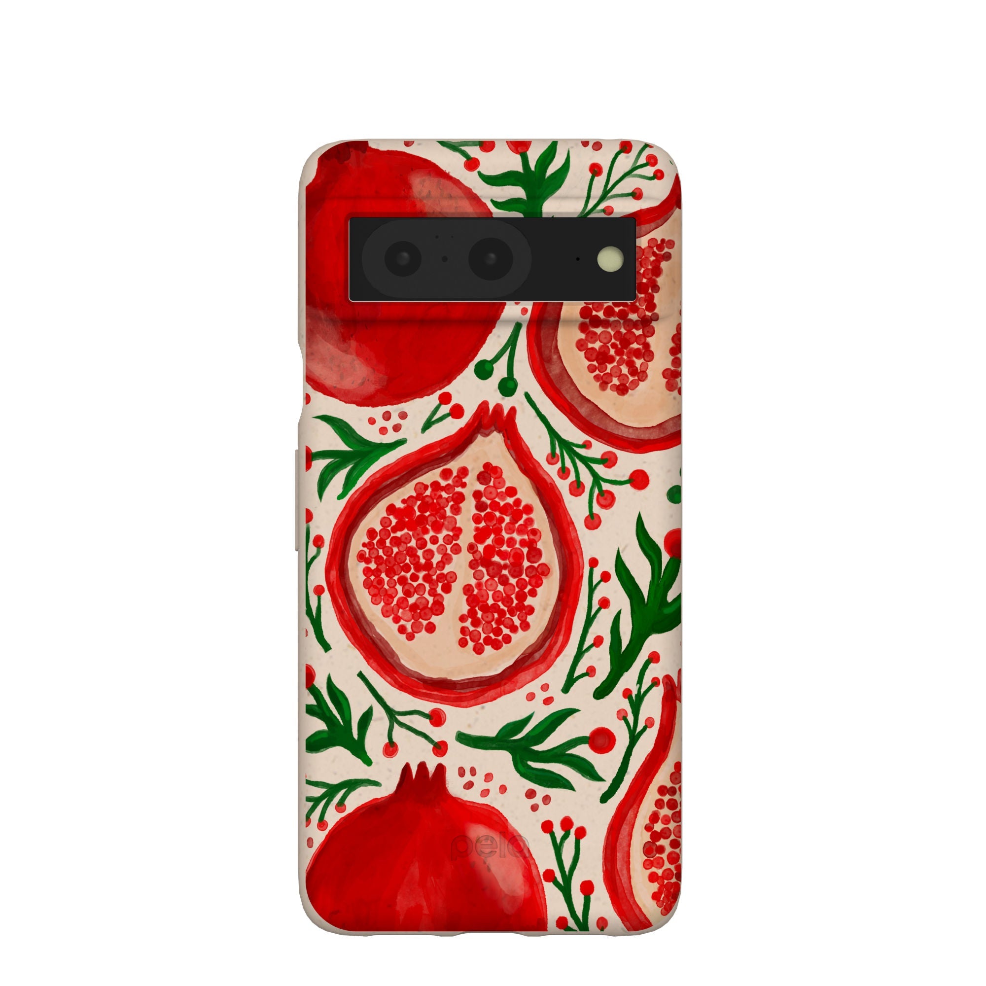 Seashell Pomegranate Cheer Google Pixel 8 Case Refurbished - Pela Case refurbished available on Cerqular