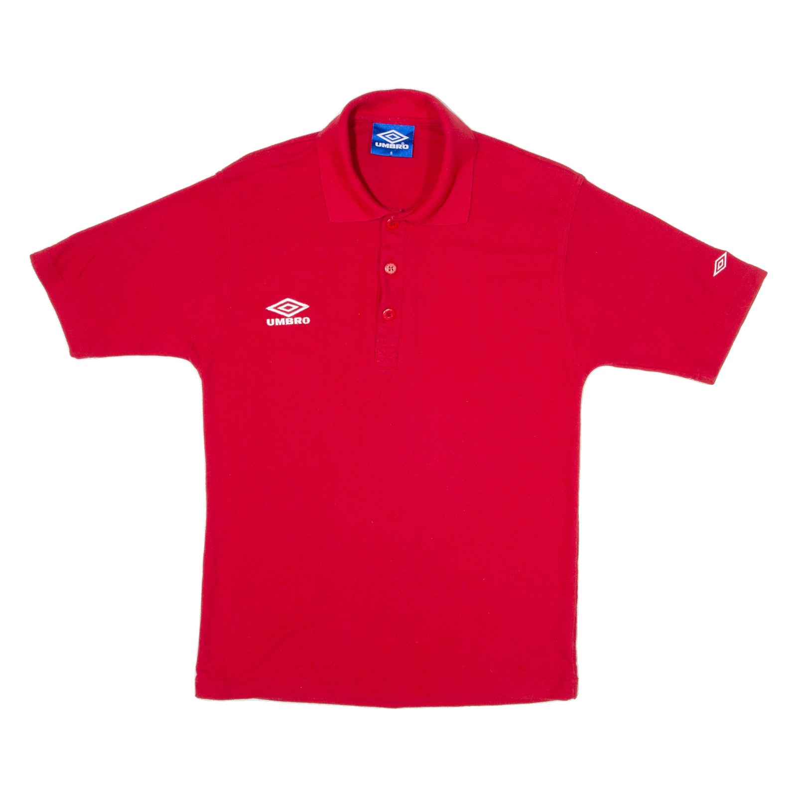 UMBRO Mens Polo Shirt Red S Refurbished - N/A refurbished available on Cerqular