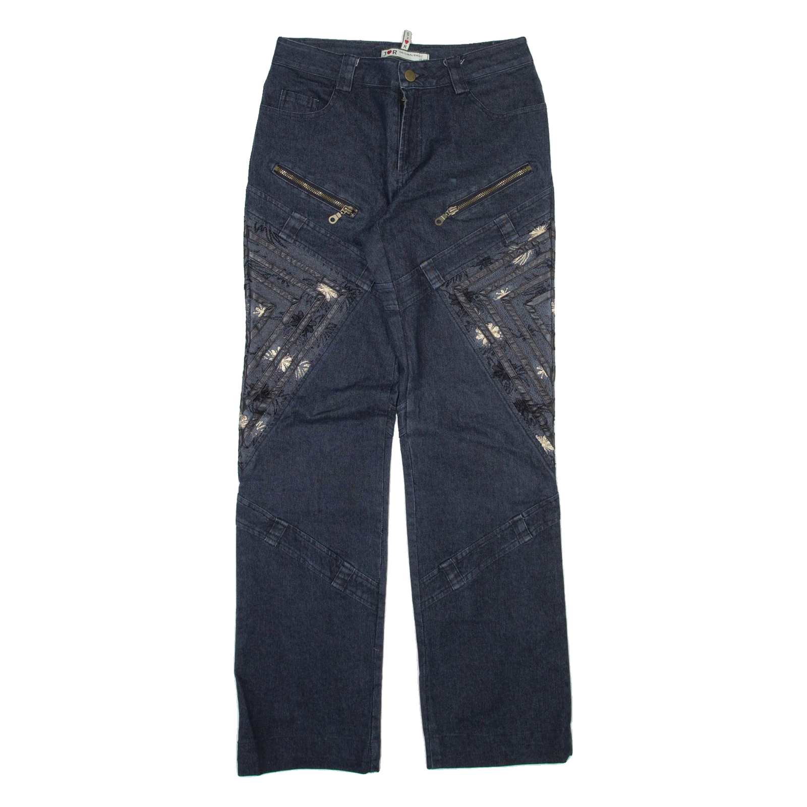 JR JEANS Womens Jeans Blue Regular Straight W27 L31 Refurbished - N/A refurbished available on Cerqular