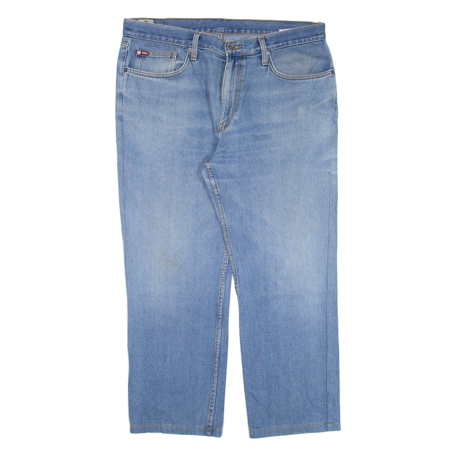 LEE COOPER Mens Jeans Blue Regular Straight W38 L26 Refurbished - N/A refurbished available on Cerqular
