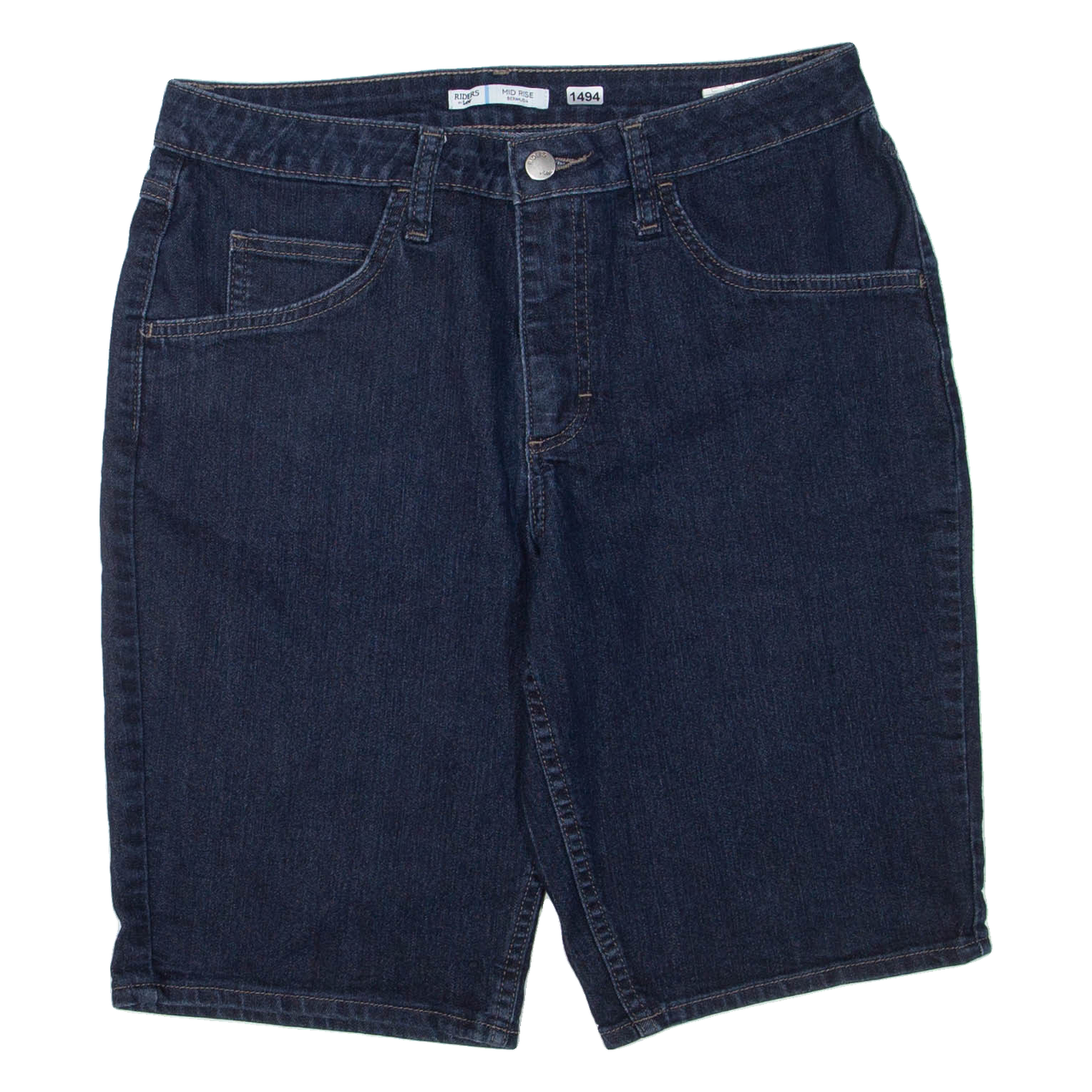 LEE Riders Mid Rise Womens Denim Shorts Blue M W30 Refurbished - N/A refurbished available on Cerqular