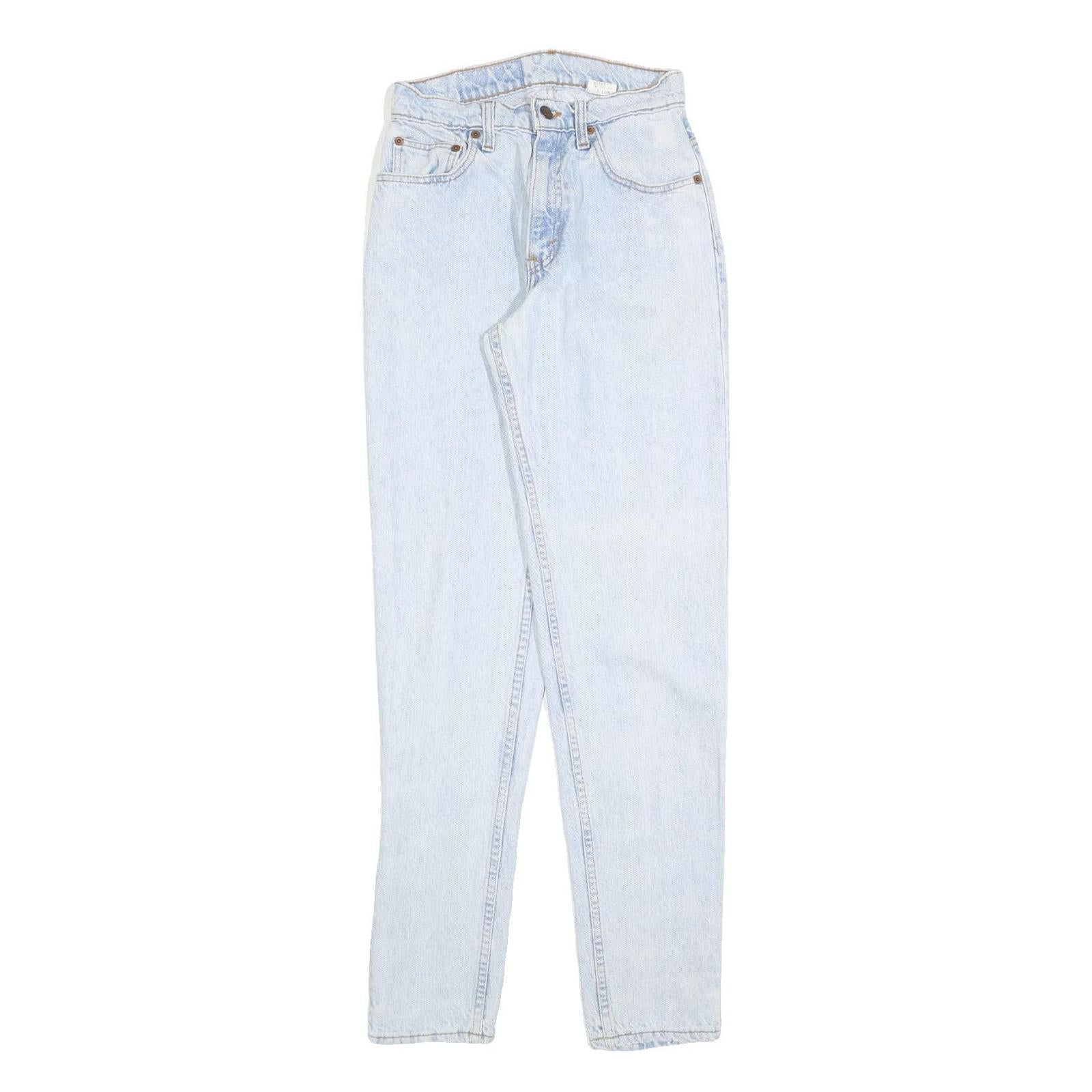 LEVI'S 550 Tapered Womens Jeans Blue Relaxed Cotton Light W25 L32 Classic Fit Refurbished - N/A refurbished available on Cerqular