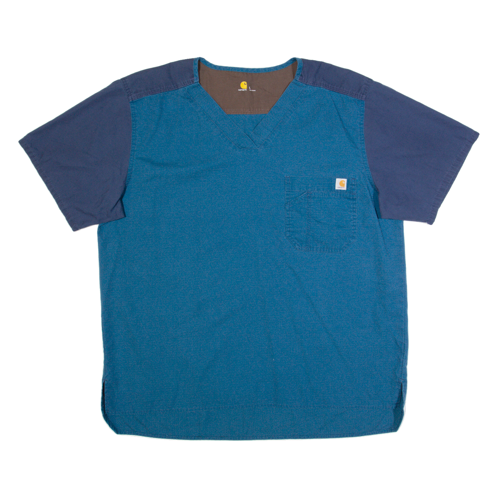 CARHARTT Pullover Mens Worker Shirt Blue L Refurbished - N/A refurbished available on Cerqular