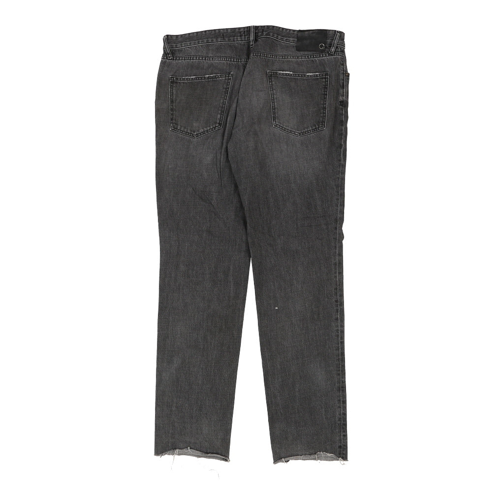 Just Cavalli Jeans - 40W 36L Grey Cotton Refurbished - Thrifted (note: this is a term often used to describe second- refurbished available on Cerqular