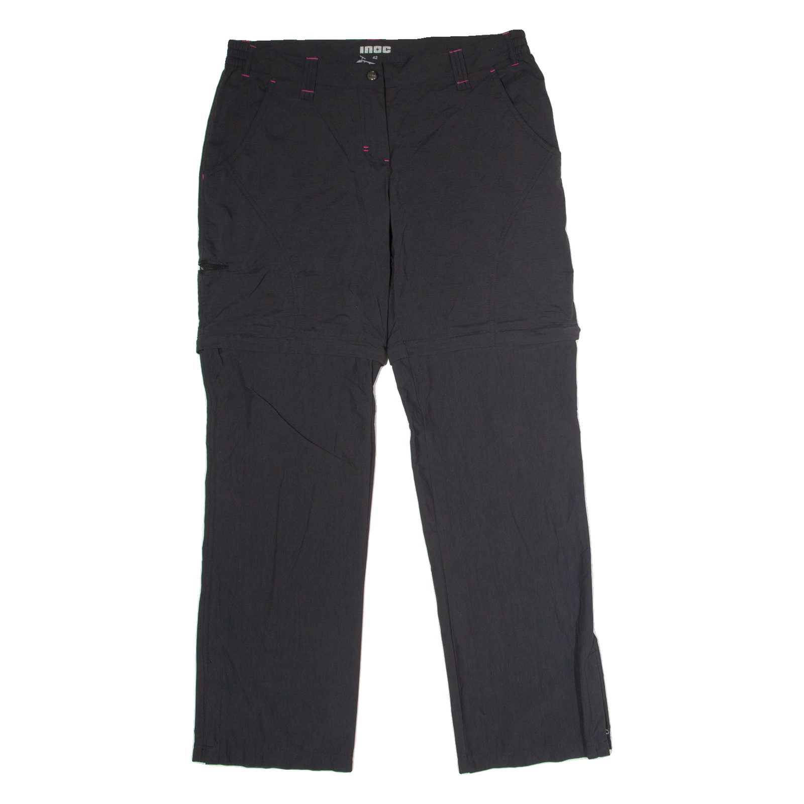 INOC Outdoor Womens Trousers Grey Regular Straight W34 L32 Refurbished - N/A refurbished available on Cerqular
