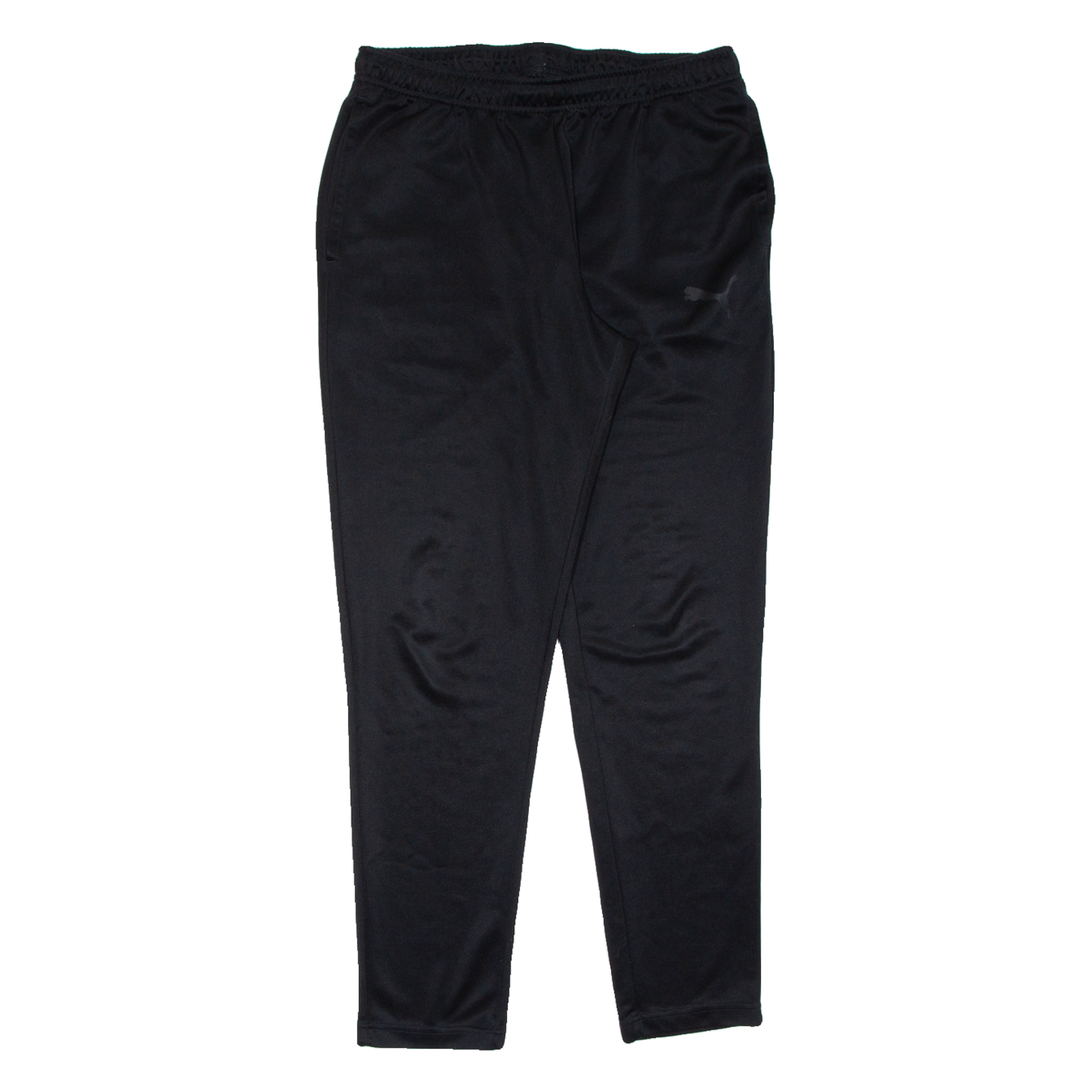 PUMA Mens Track Pants Black Tapered L W32 L29 Refurbished - N/A refurbished available on Cerqular