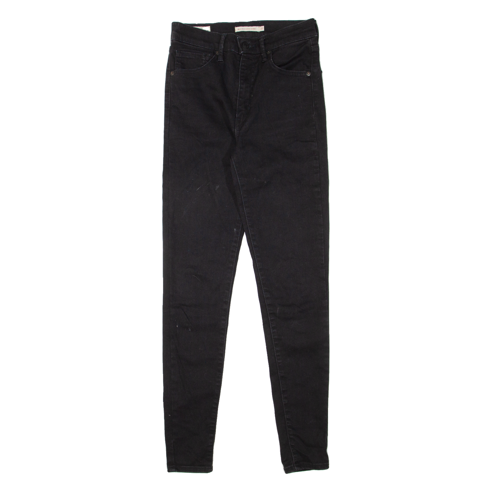 LEVI'S Mile High BIG E Womens Jeans Black Slim Skinny W27 L30 Refurbished - N/A refurbished available on Cerqular