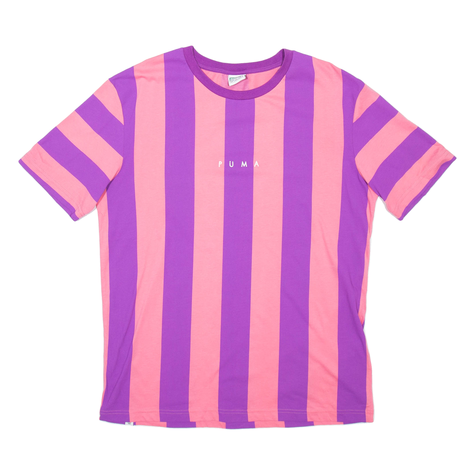 PUMA Mens T-Shirt Pink S Refurbished - N/A refurbished available on Cerqular