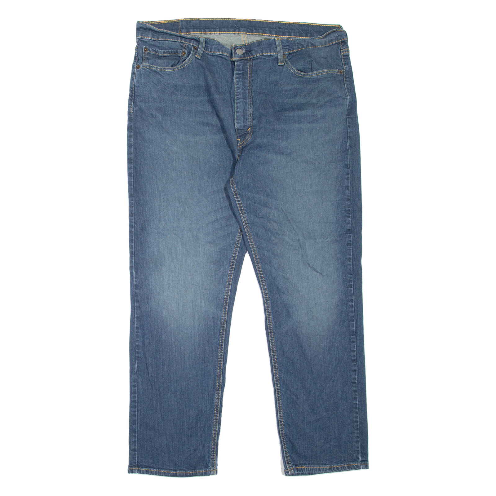 LEVI'S 541 Jeans Mens Blue Athletic Tapered Stone Wash W40 L30 Refurbished - N/A refurbished available on Cerqular