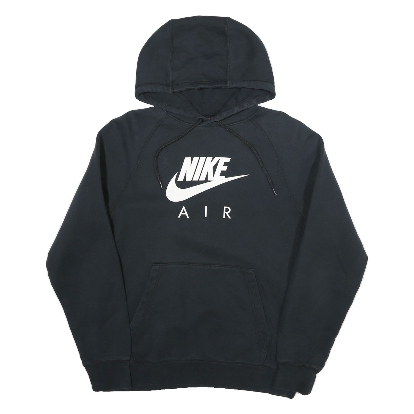 NIKE Mens Black Cotton Blend Hoodie S Sports Sweatshirt Pullover Casual Refurbished - N/A refurbished available on Cerqular