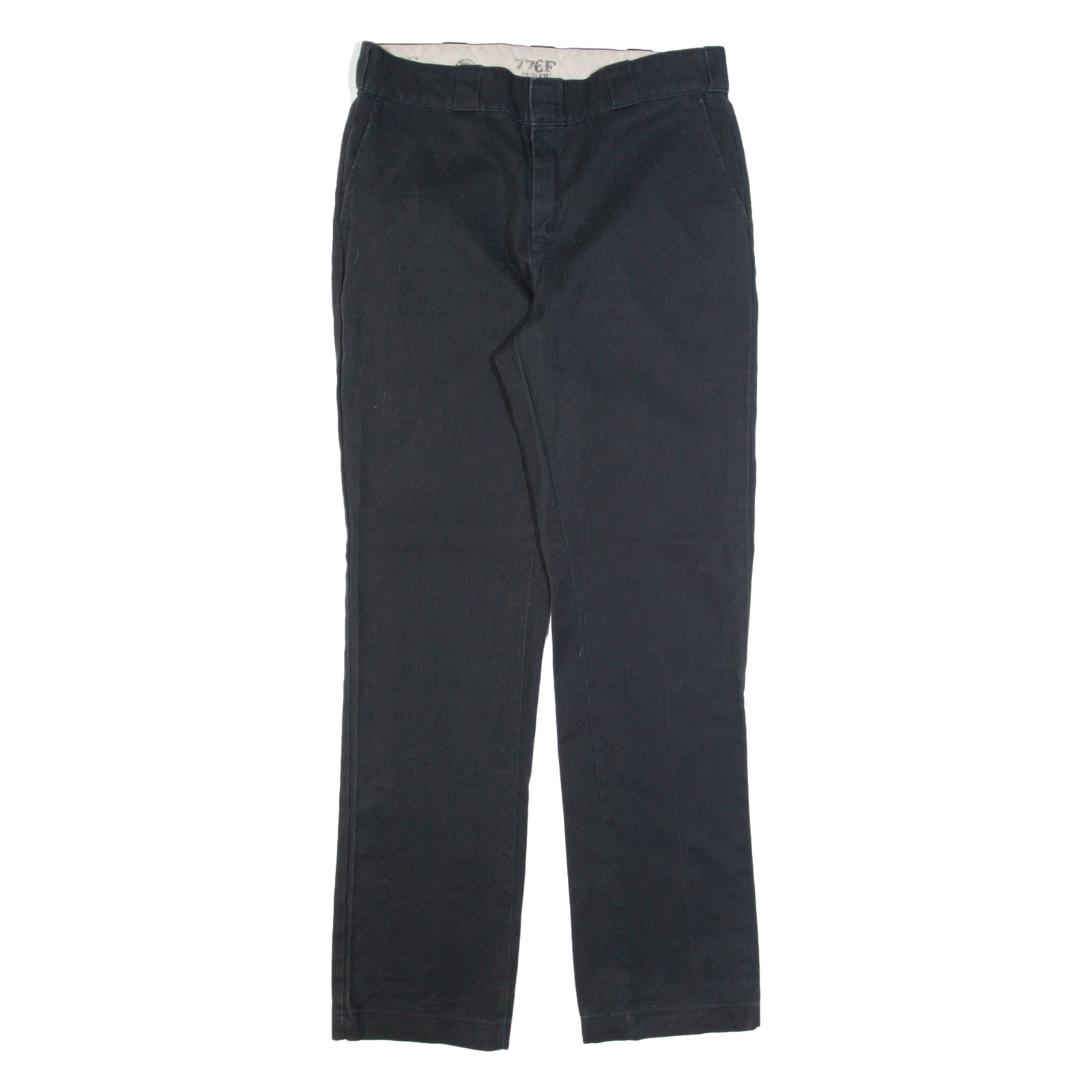 DICKIES 776F Workwear Mens Trousers Black Regular Straight W32 L31 Refurbished - N/A refurbished available on Cerqular