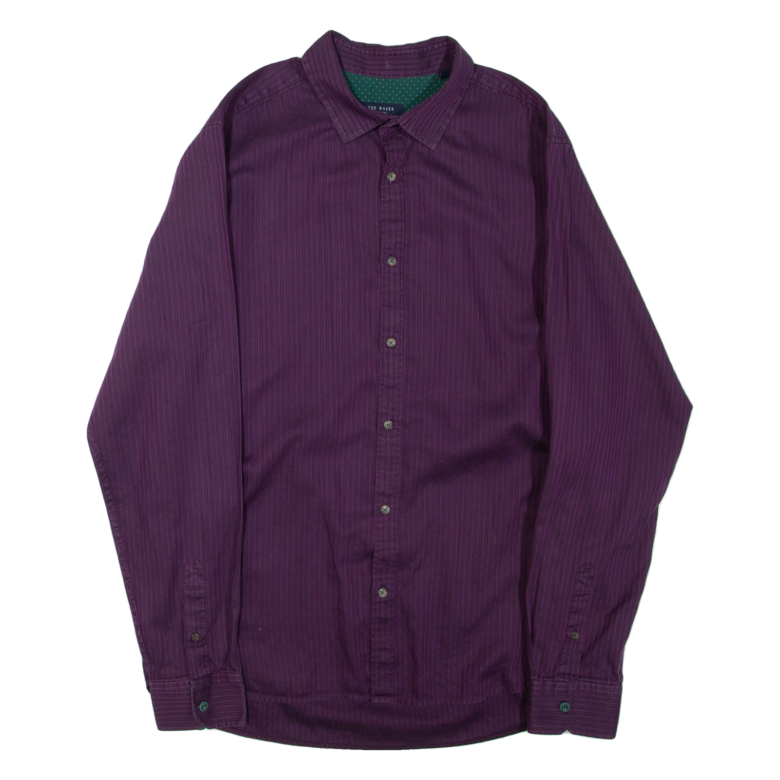 Buy TED BAKER Mens Shirt Purple Striped Long Sleeve L Refurbished - $28.59 TED BAKER Mens Shirt Purple Striped Long Sleeve L Refurbished - N/A refurbished available on Cerqular