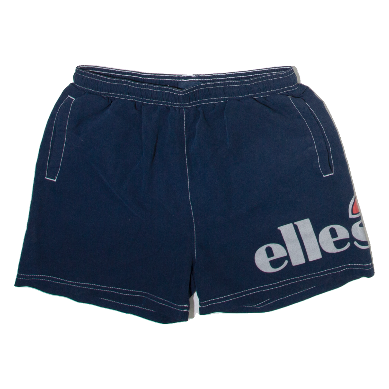 ELLESSE Mesh Lined Mens Swimming Shorts Blue S W26 Refurbished - N/A refurbished available on Cerqular