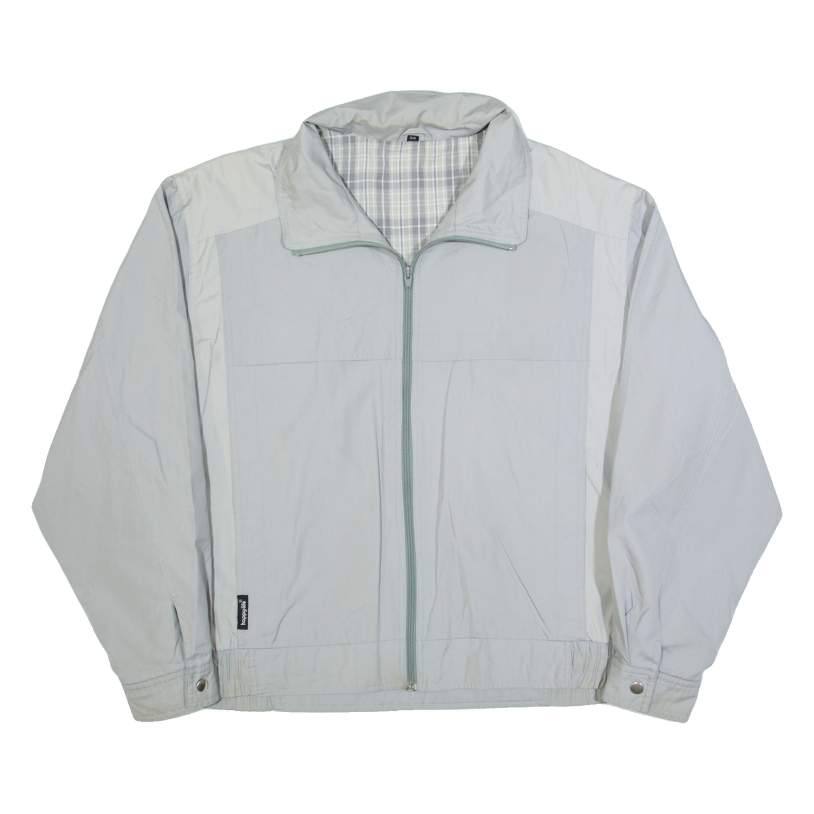 HAPPYLIFE Mens Lined Jacket Grey XL Refurbished - N/A refurbished available on Cerqular