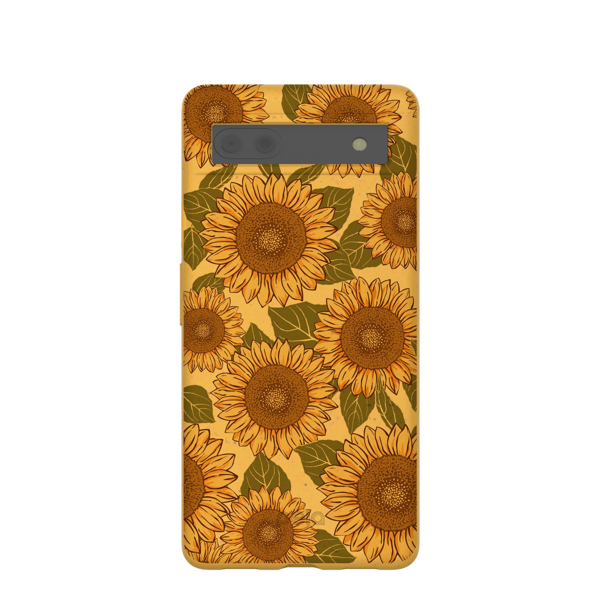 Honey Golden Garden Google Pixel 6a Case Refurbished - Pela Case refurbished available on Cerqular