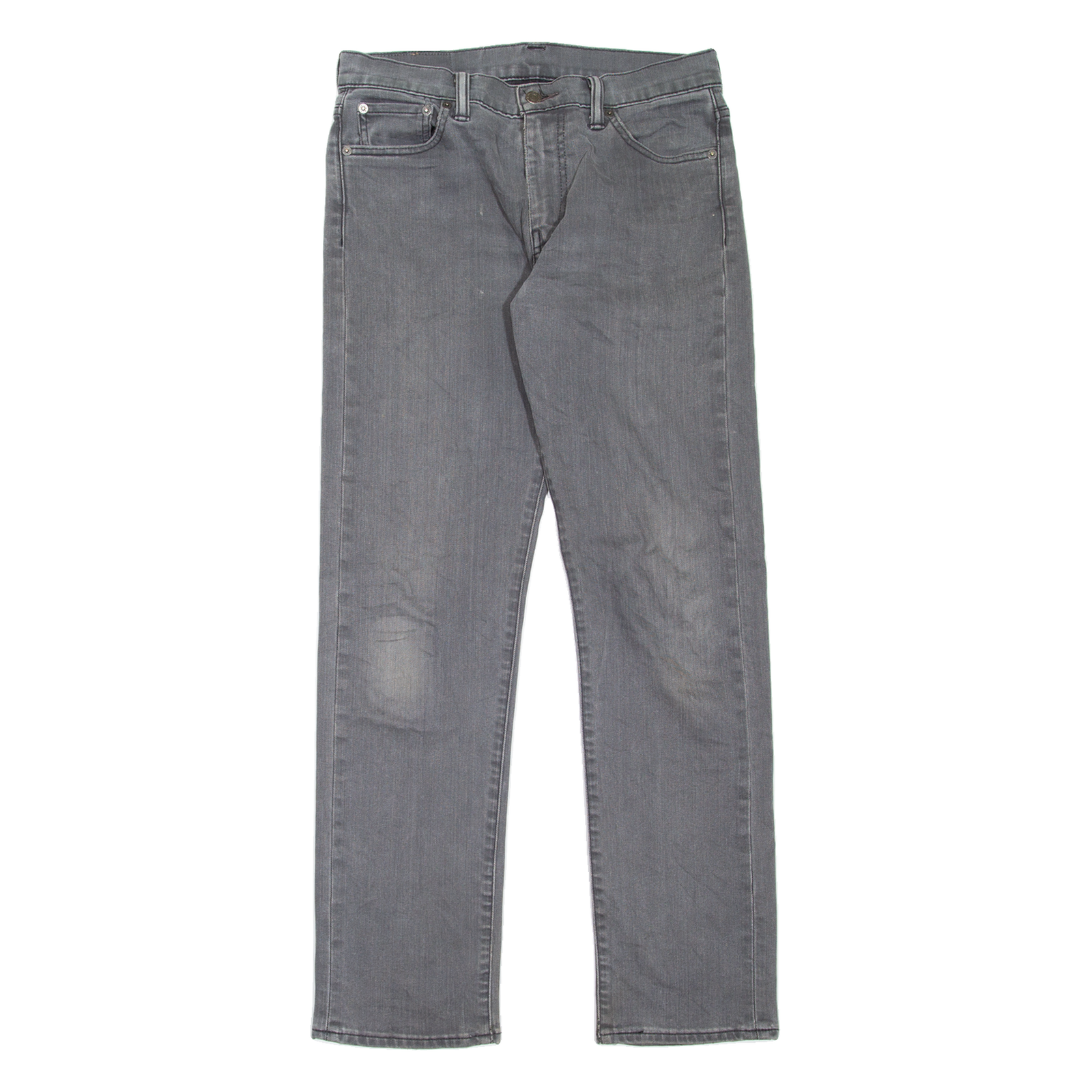 LEVI'S 502 Jeans Mens Grey Regular Tapered W30 L32 Refurbished - N/A refurbished available on Cerqular