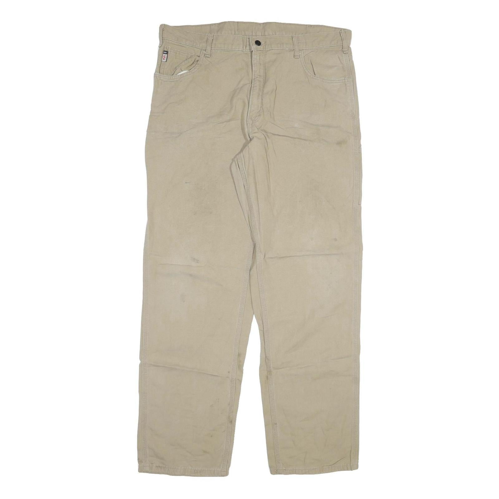 Buy CARHARTT Mens Cotton Blend Beige Relaxed Straight Trousers W40 L36 Workwear Zip Refurbished - $57.19 CARHARTT Mens Cotton Blend Beige Relaxed Straight Trousers W40 L36 Workwear Zip Refurbished - N/A refurbished available on Cerqular