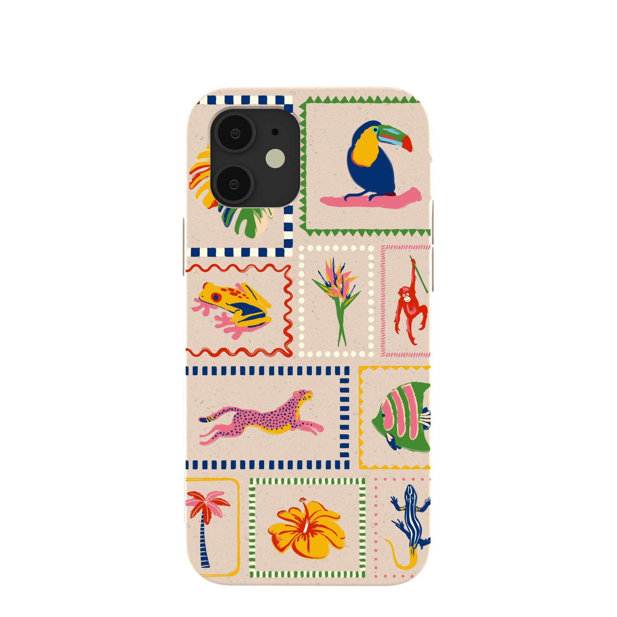 Seashell Tropical Paradise iPhone 12/ iPhone 12 Pro Case Refurbished - Pela Case refurbished available on Cerqular