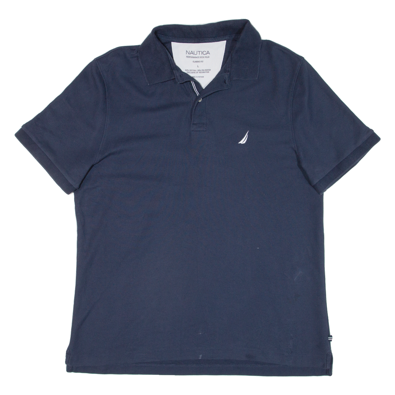 Buy NAUTICA Mens Polo Shirt Blue L Refurbished - $23.39 NAUTICA Mens Polo Shirt Blue L Refurbished - N/A refurbished available on Cerqular