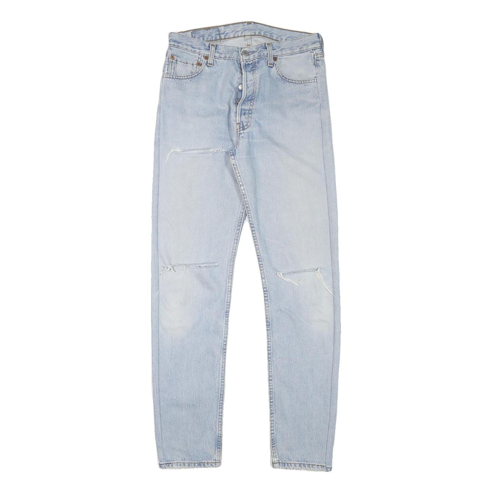 Buy LEVI'S 501 Womens Jeans Blue Regular Straight Denim Light W29 L30 Distressed Refurbished - $38.99 LEVI'S 501 Womens Jeans Blue Regular Straight Denim Light W29 L30 Distressed Refurbished - N/A refurbished available on Cerqular