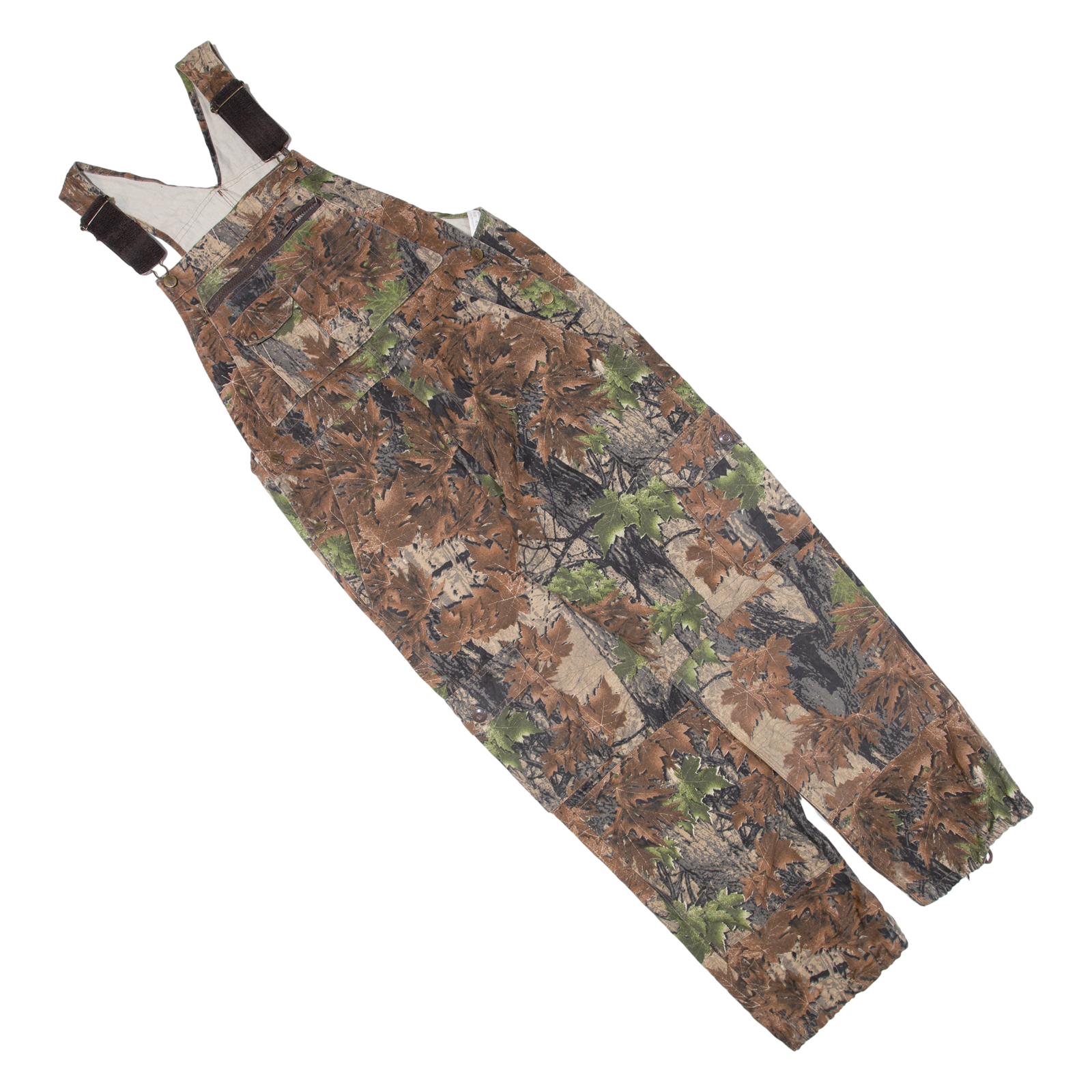 BEAR RIVER Cargo Double-knee Woodland Mens Overalls Green Relaxed L W40 L30 Refurbished - N/A refurbished available on Cerqular