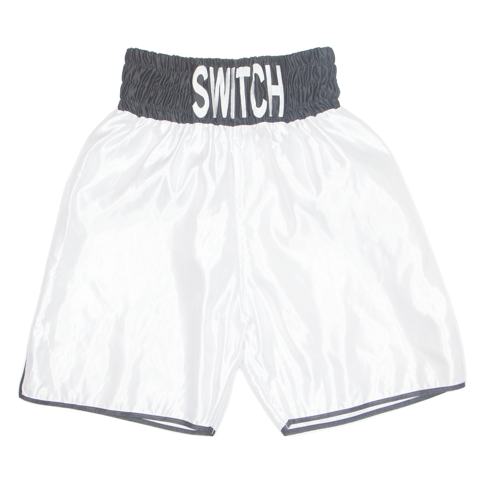 SWITCH Boxing Mens Sports Shorts White Relaxed L W28 Refurbished - N/A refurbished available on Cerqular