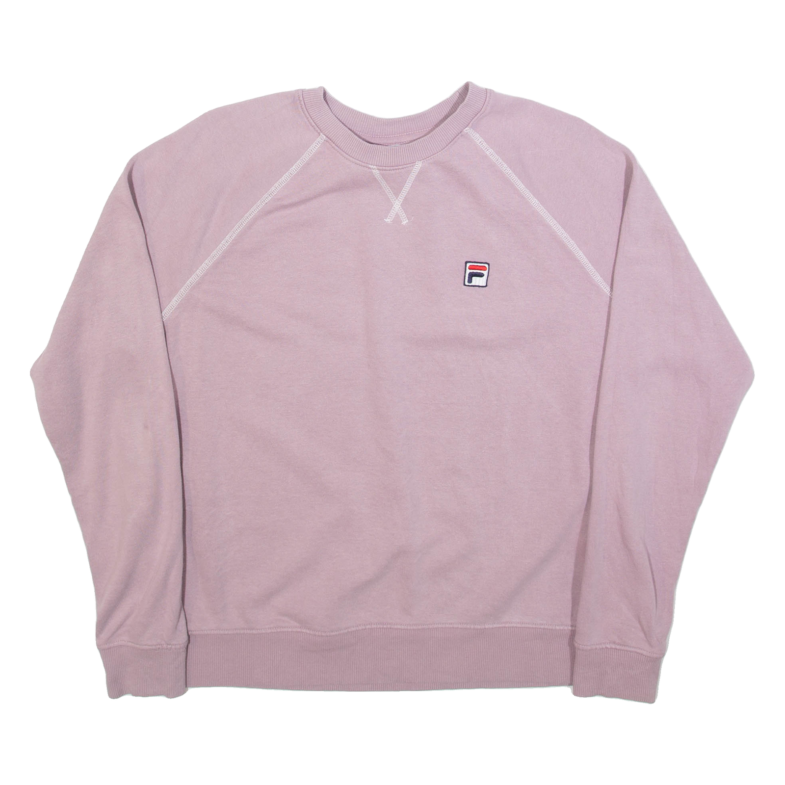 FILA Womens Sweatshirt Pink L Refurbished - N/A refurbished available on Cerqular