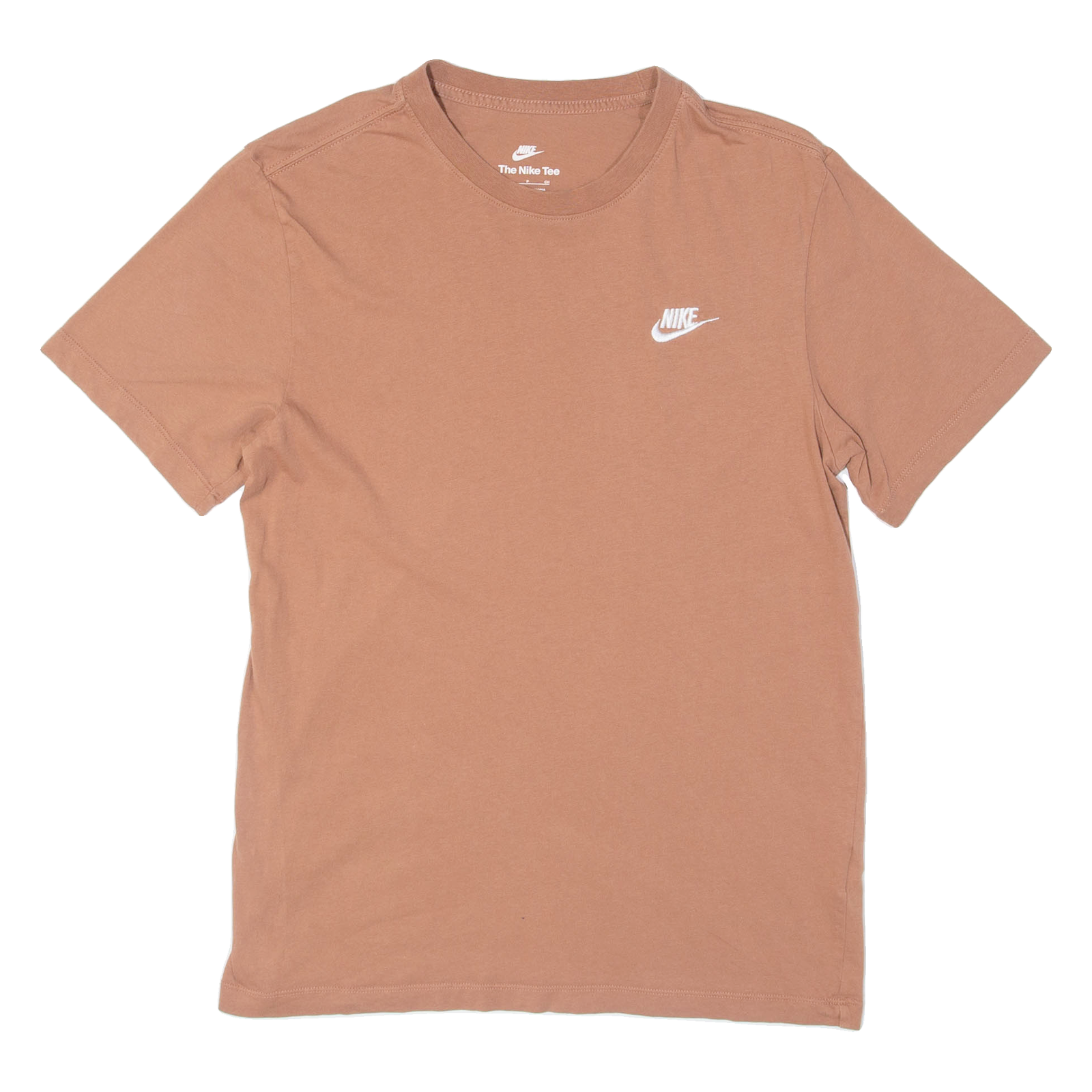 NIKE Mens T-Shirt Brown S Refurbished - N/A refurbished available on Cerqular