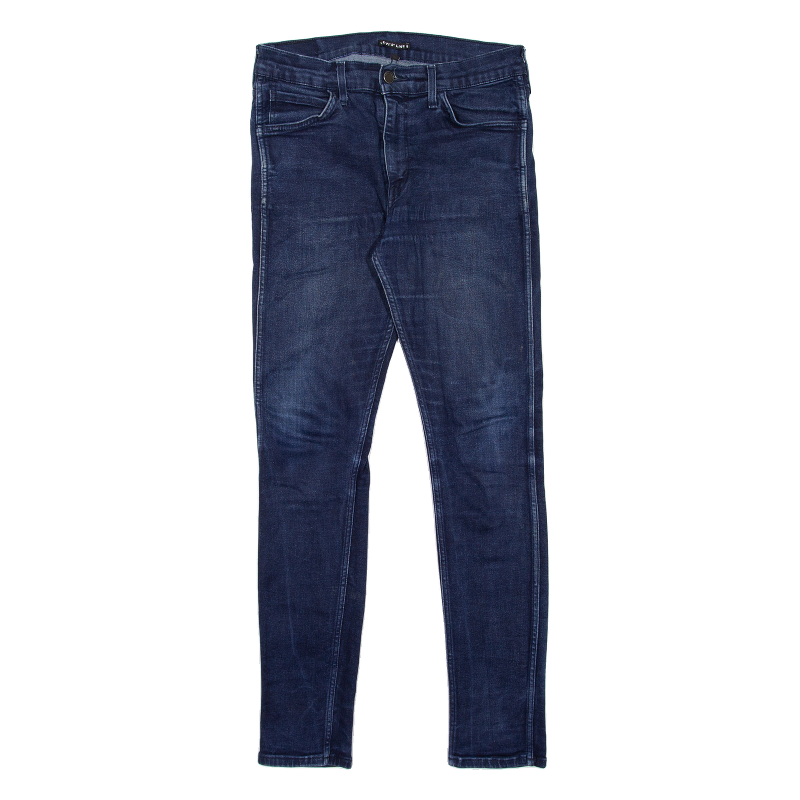 LEVI'S Line 8 Mens Jeans Blue Slim Skinny Stone Wash W32 L32 Refurbished - N/A refurbished available on Cerqular