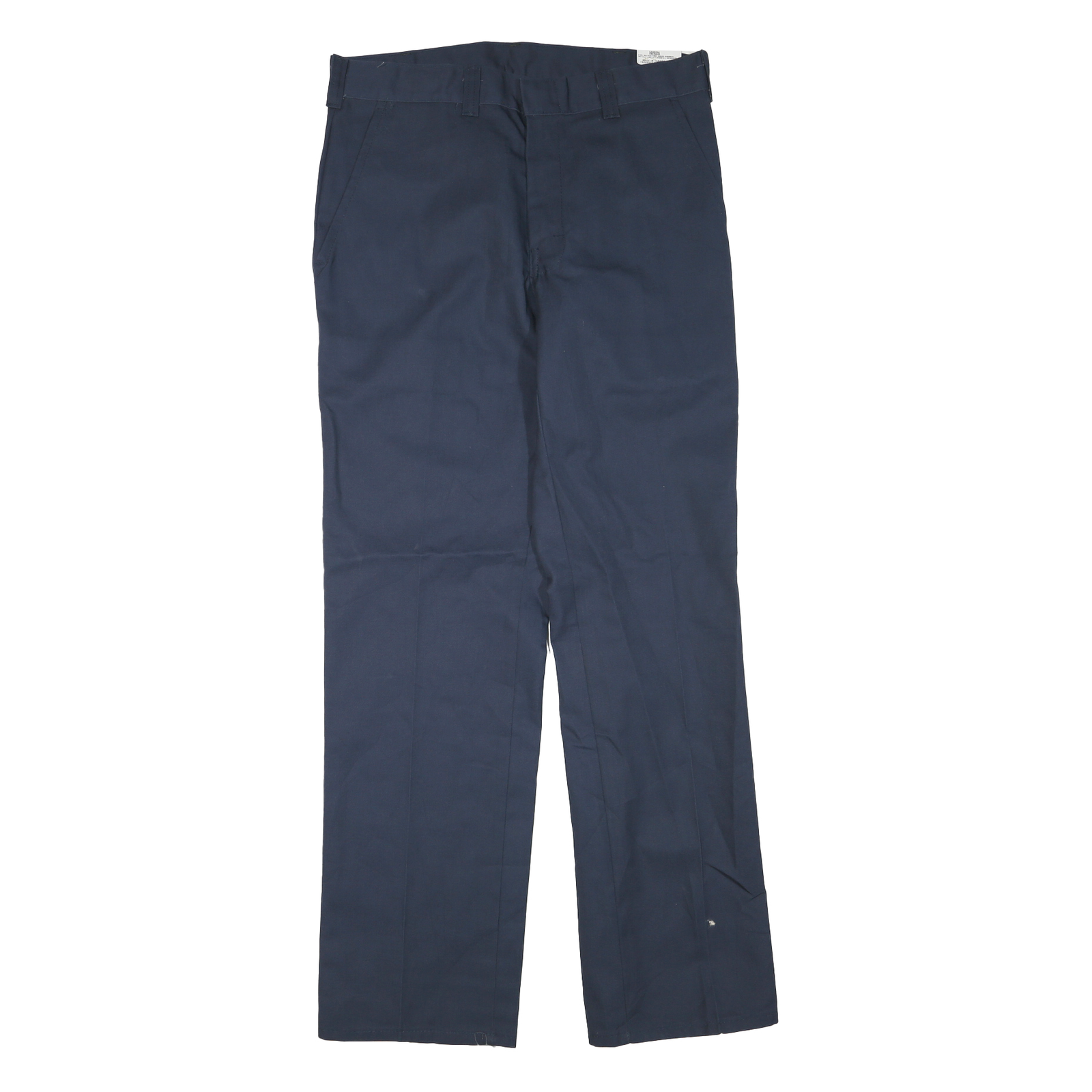 BIG BILL Mens Polyester Blend Navy Regular Straight Trousers W34 L32 Workwear Refurbished - N/A refurbished available on Cerqular