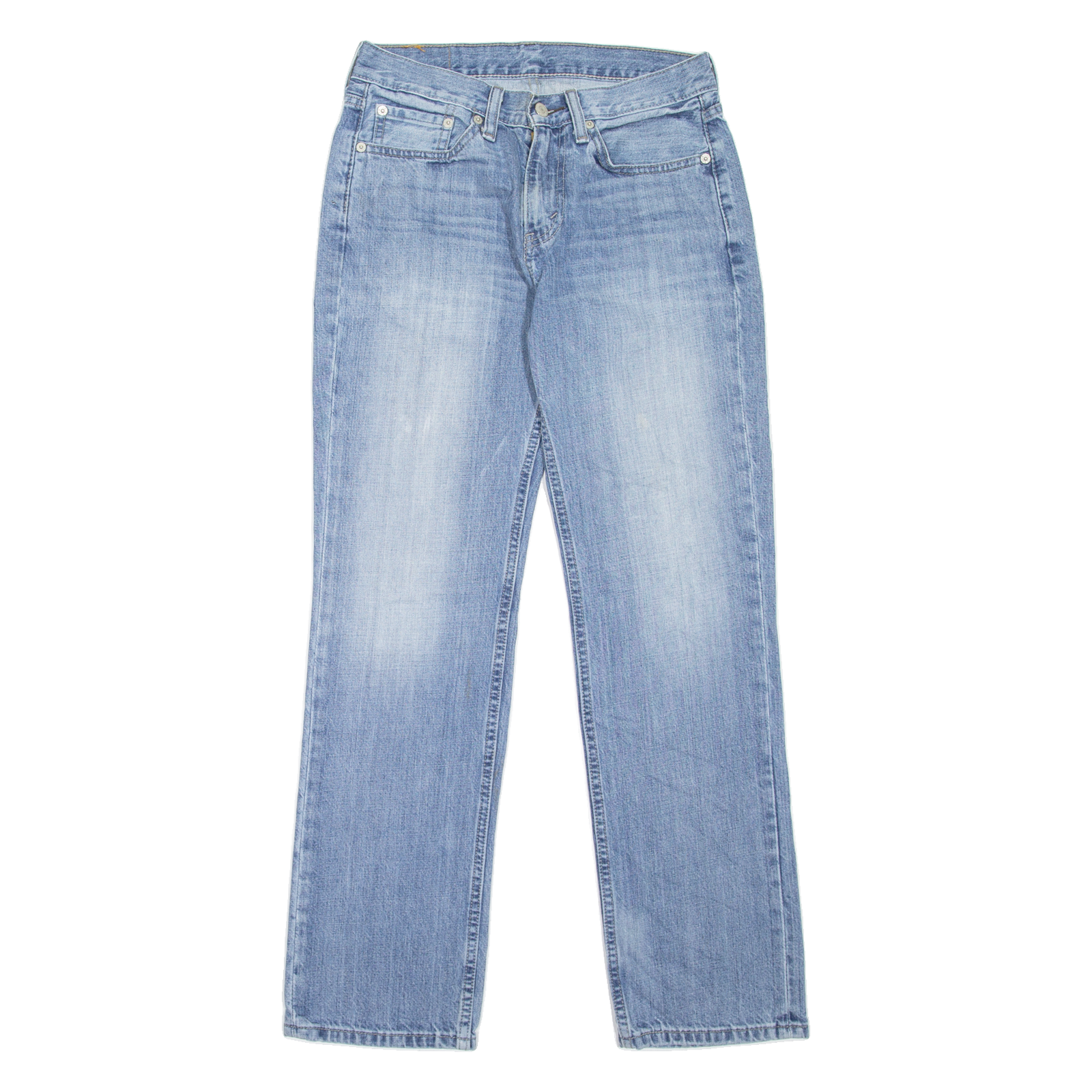 LEVI'S 514 Jeans Mens Blue Slim Straight Stone Wash W29 L30 Refurbished - N/A refurbished available on Cerqular
