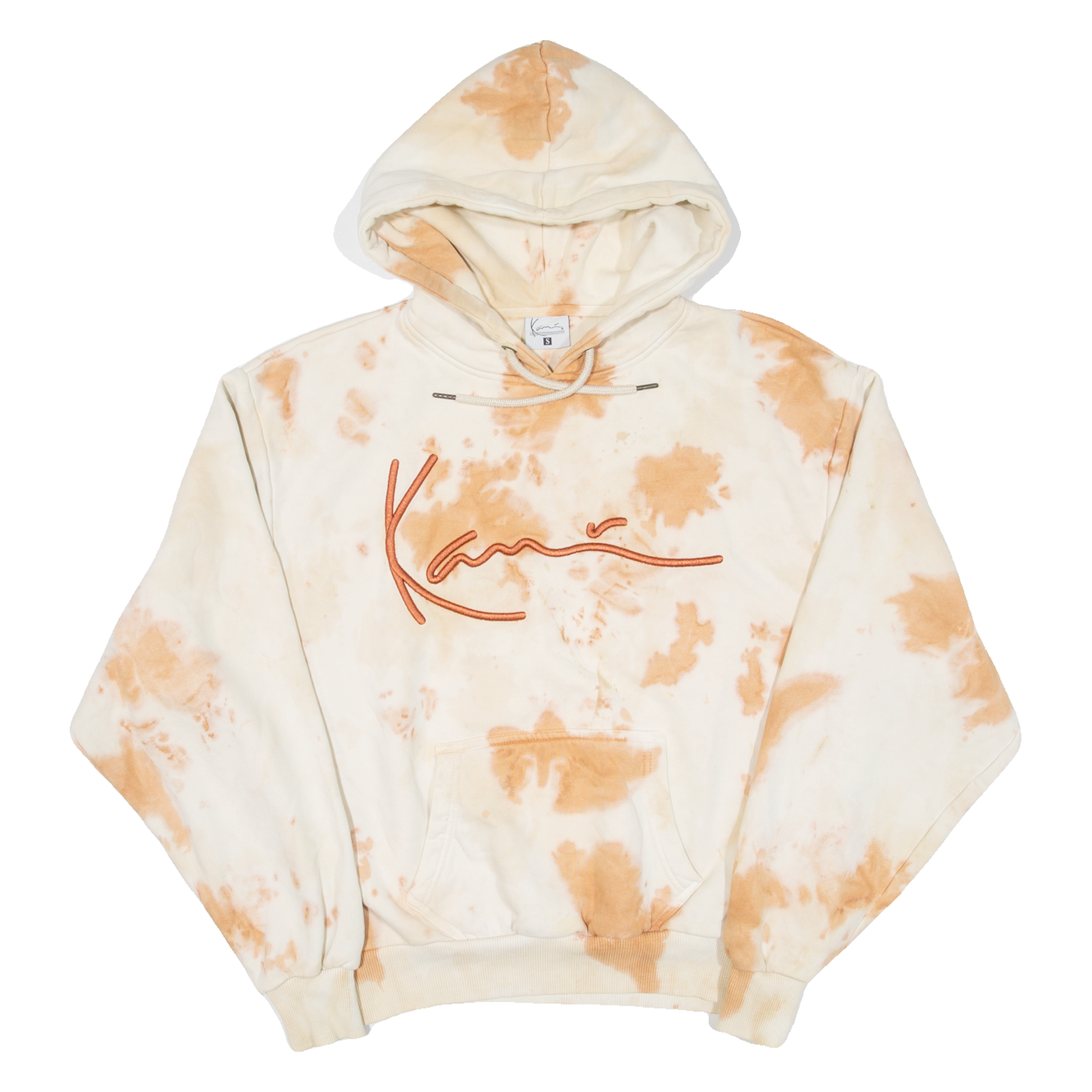 KARL KANI Womens Beige Hoodie S Refurbished - N/A refurbished available on Cerqular