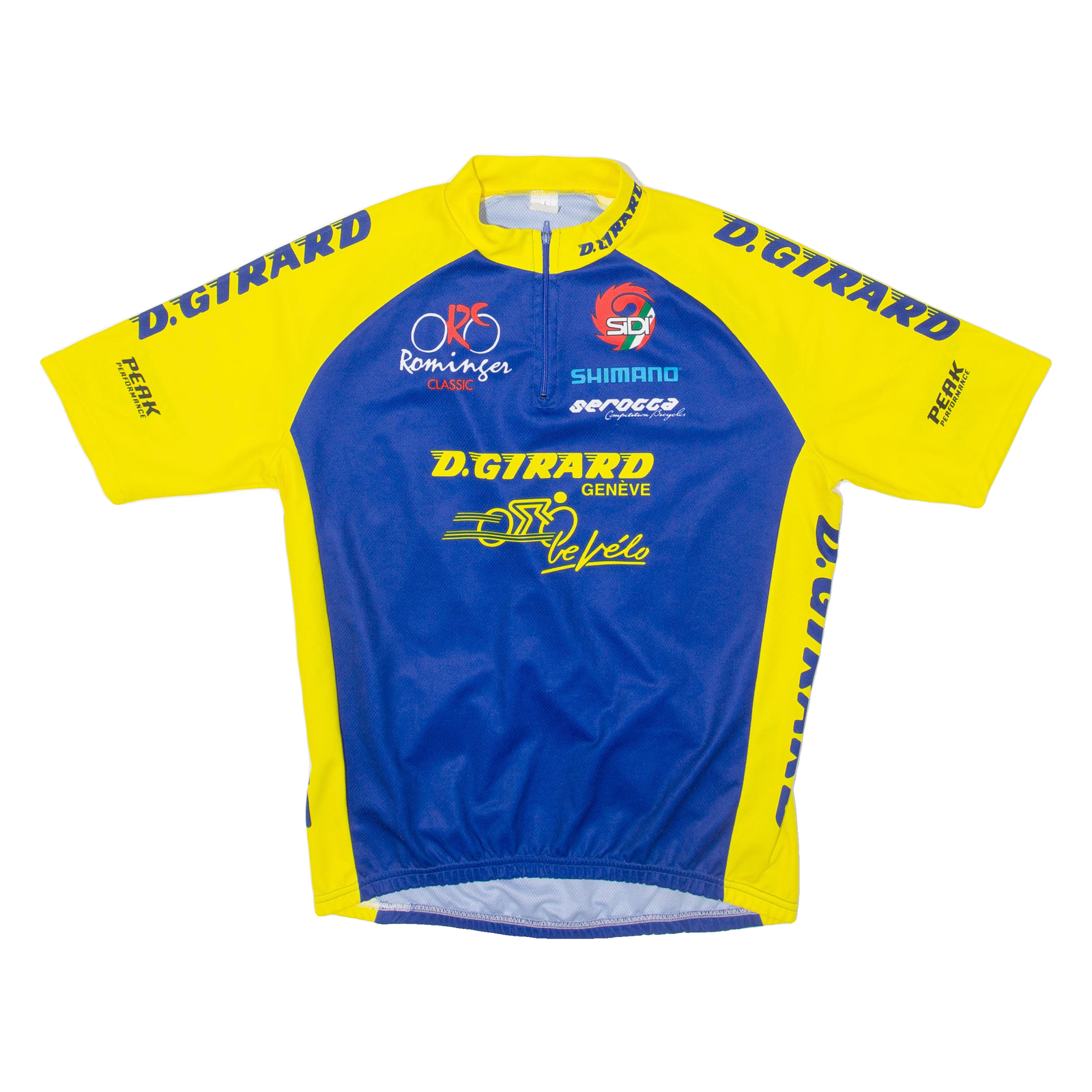 D.GIRARD Cycling Mens Jersey Blue 1/4 Zip L Refurbished - N/A refurbished available on Cerqular