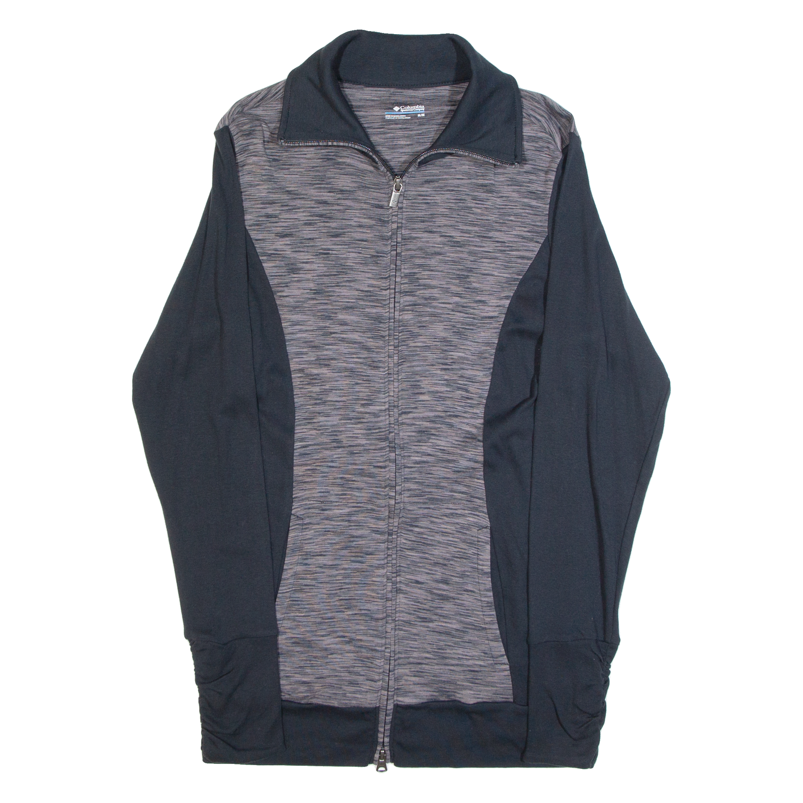 COLUMBIA Womens Track Jacket Grey M Refurbished - N/A refurbished available on Cerqular