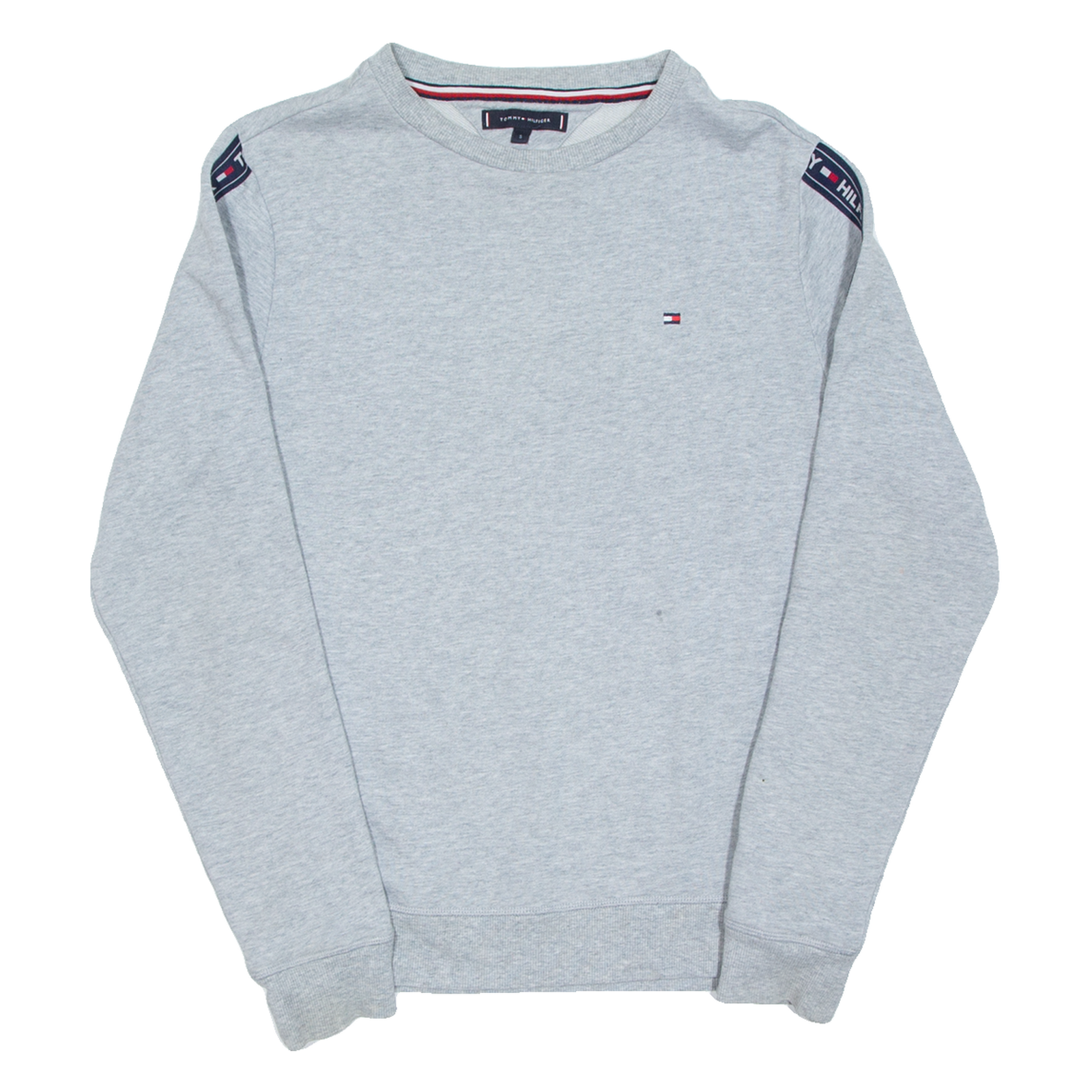 TOMMY HILFIGER Mens Sweatshirt Grey S Refurbished - N/A refurbished available on Cerqular